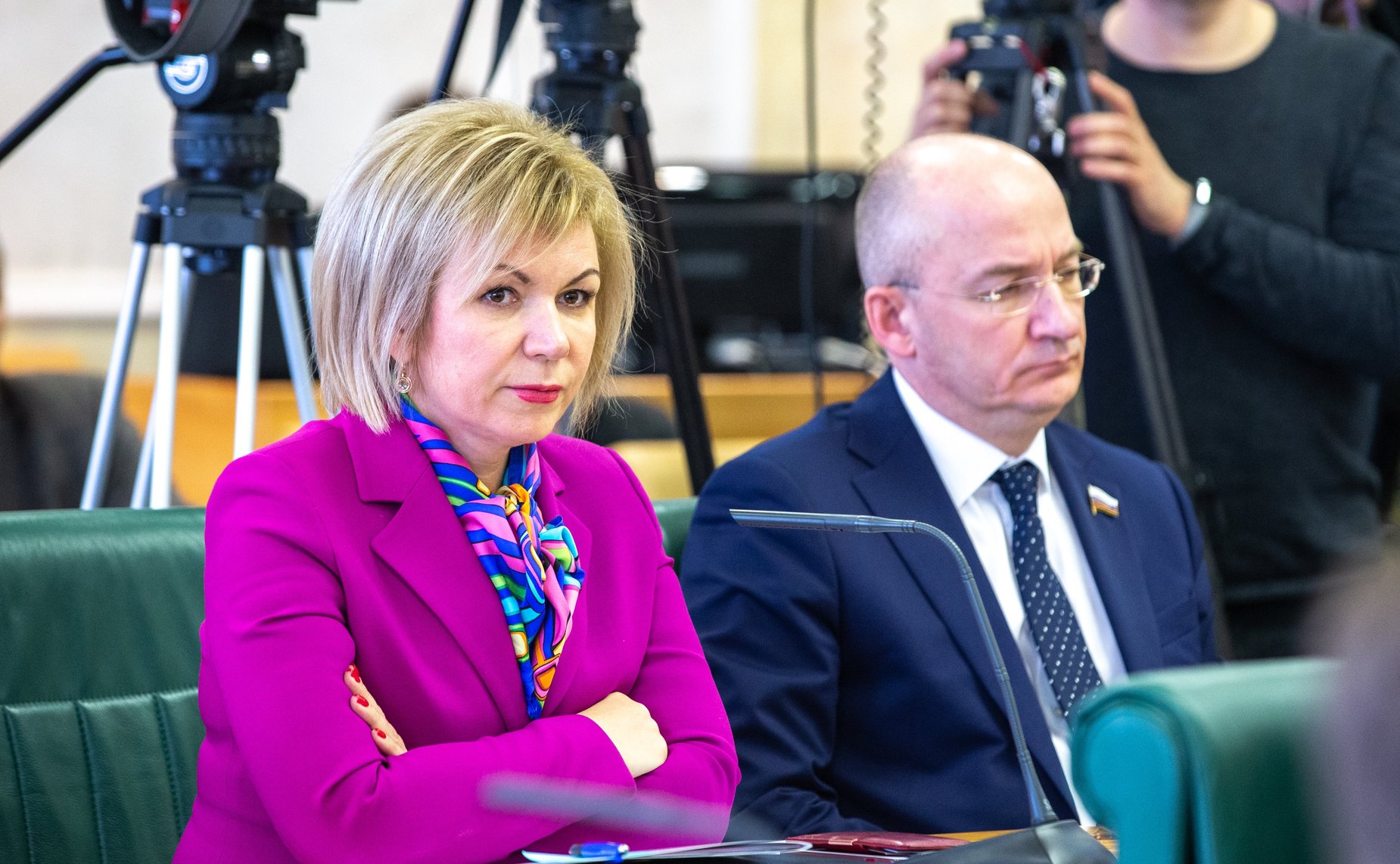 Елена Зленко и Олег Цепкин