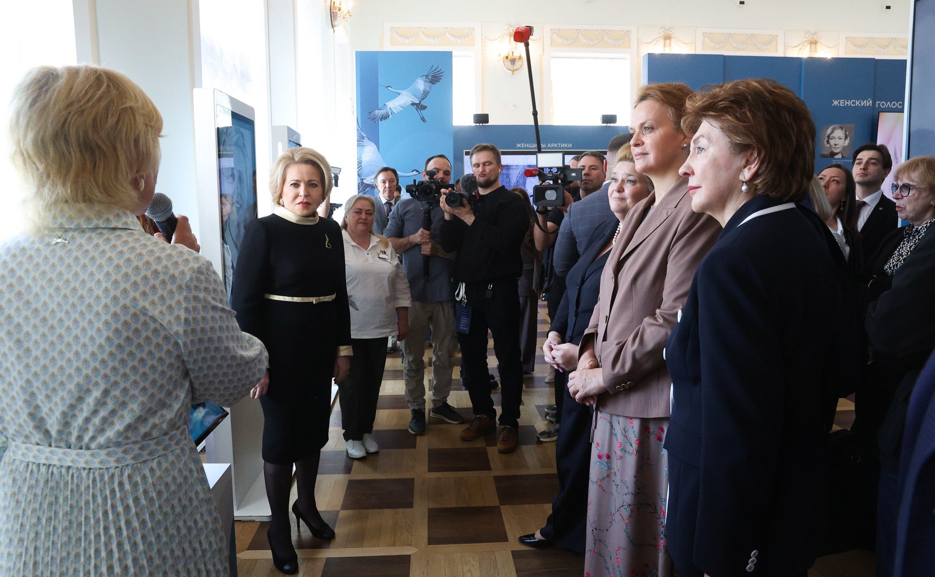 Торжественная церемония открытия выставки «Территория памяти и славы женского Подвига»