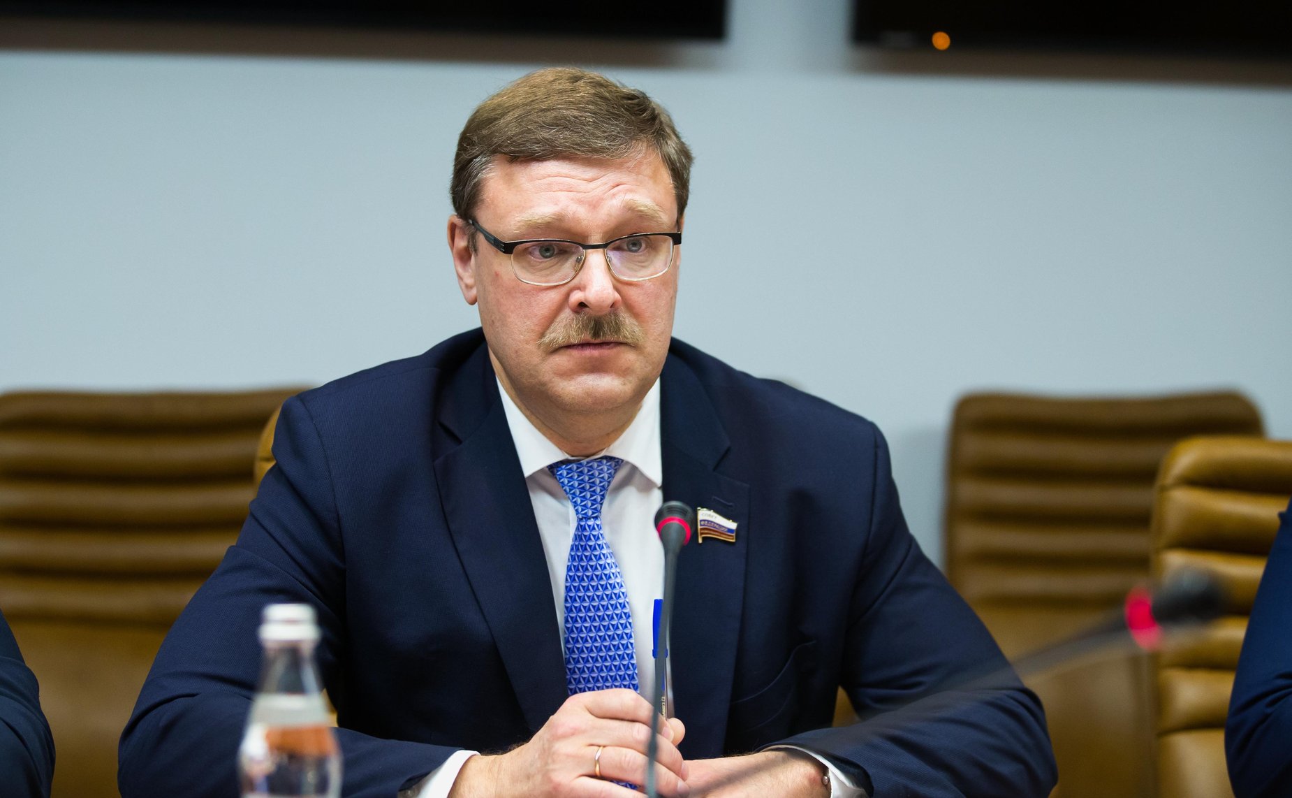 Встреча К. Косачева с Президентом ПМР