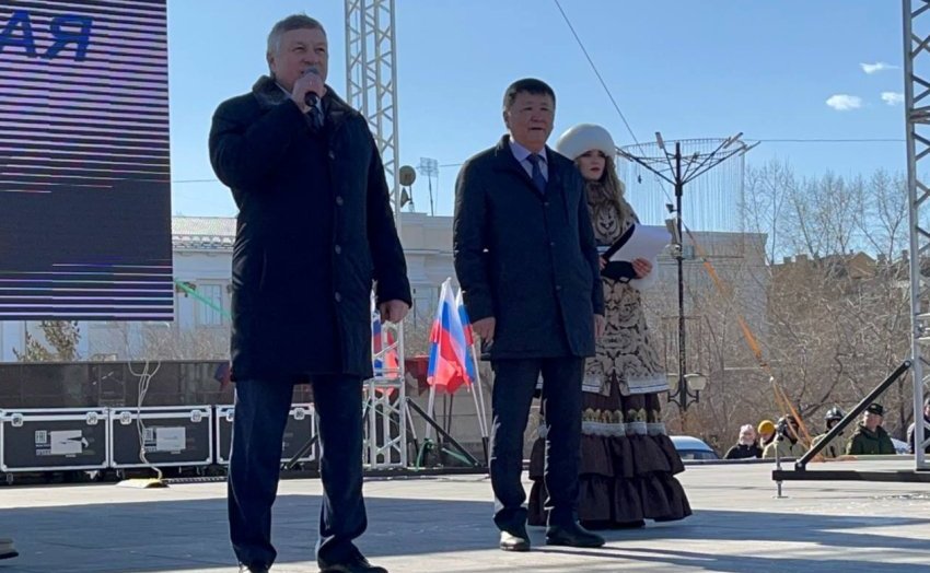 Сергей Михайлов поздравил жителей и гостей Забайкалья с годовщиной воссоединения Крыма с Россией