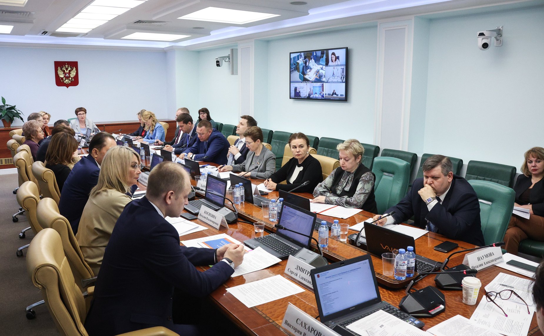 Заседание Комитета Совета Федерации по социальной политике