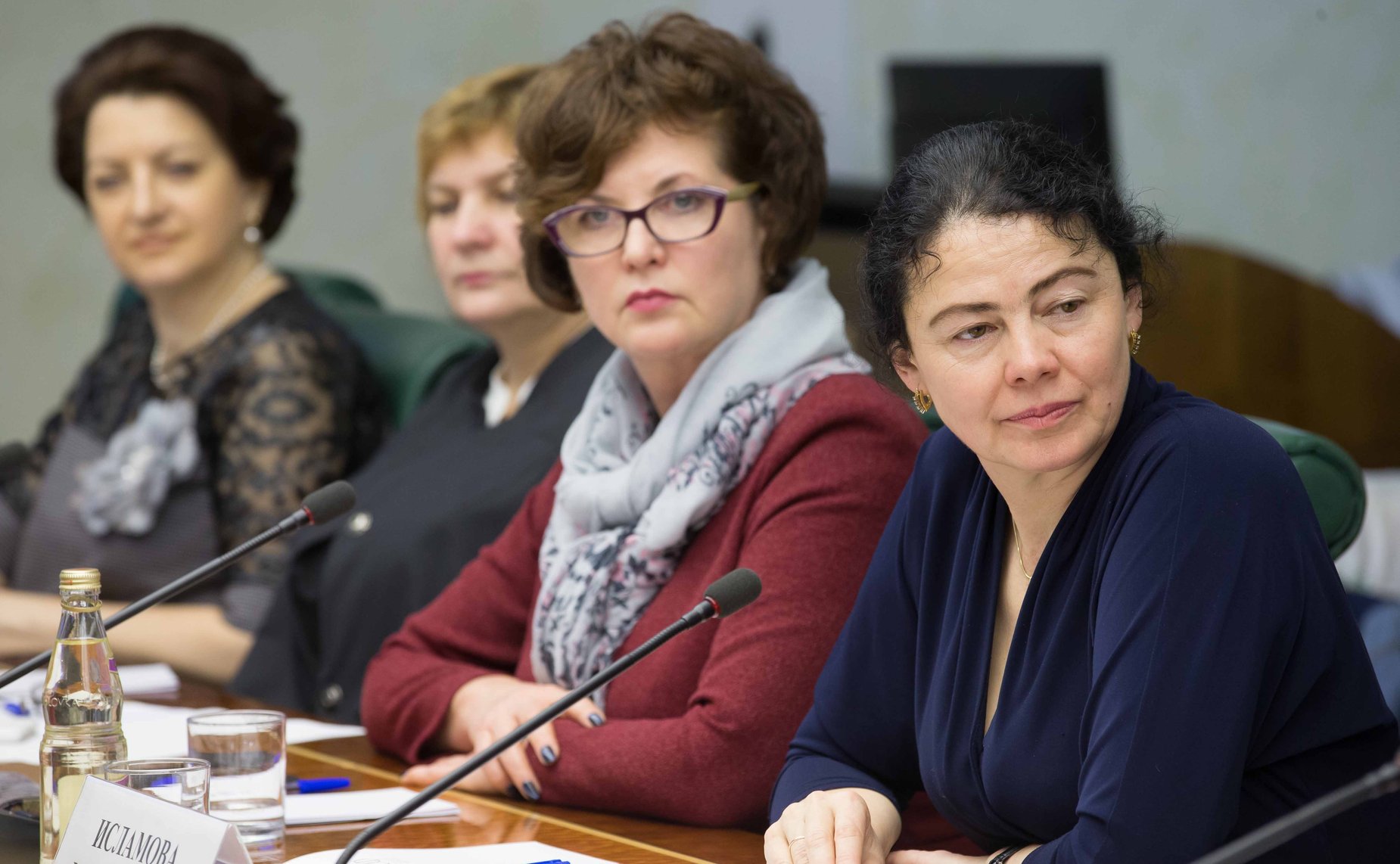 Встреча заместителя Председателя Совета Федерации Галины Кареловой с победителями всероссийских конкурсов, проводимых «Ассамблеей женщин-руководителей»