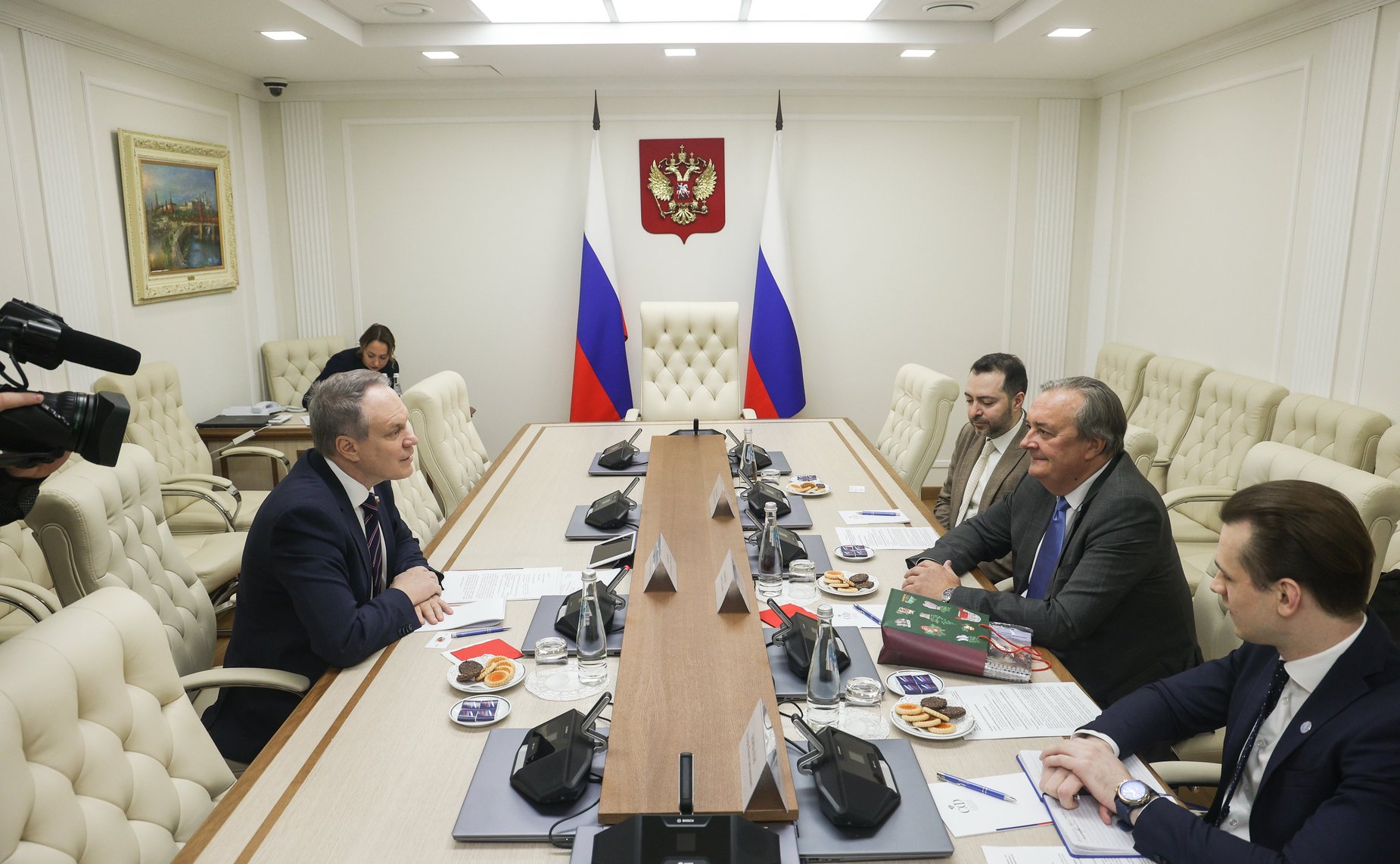 Встреча Александра Башкина с представителями Продовольственной и сельскохозяйственной организации Объединенных Наций (ФАО)