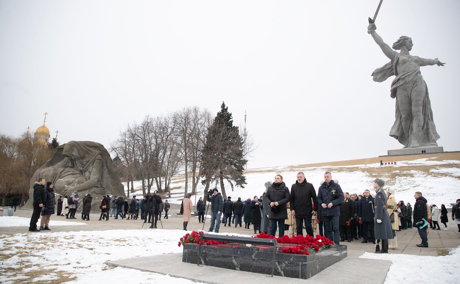 Сергей Горняков принял участие в ряде мероприятий, посвященных юбилею разгрома советскими войсками немецко-фашистских войск в Сталинградской битве