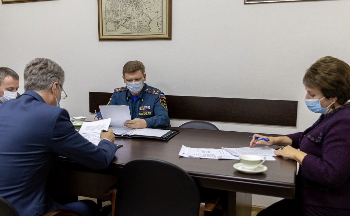 Екатерина Алтабаева провела рабочую встречу с руководителями севастопольских подразделений органов принудительного исполнения, государственной противопожарной службы МЧС и таможенных органов РФ