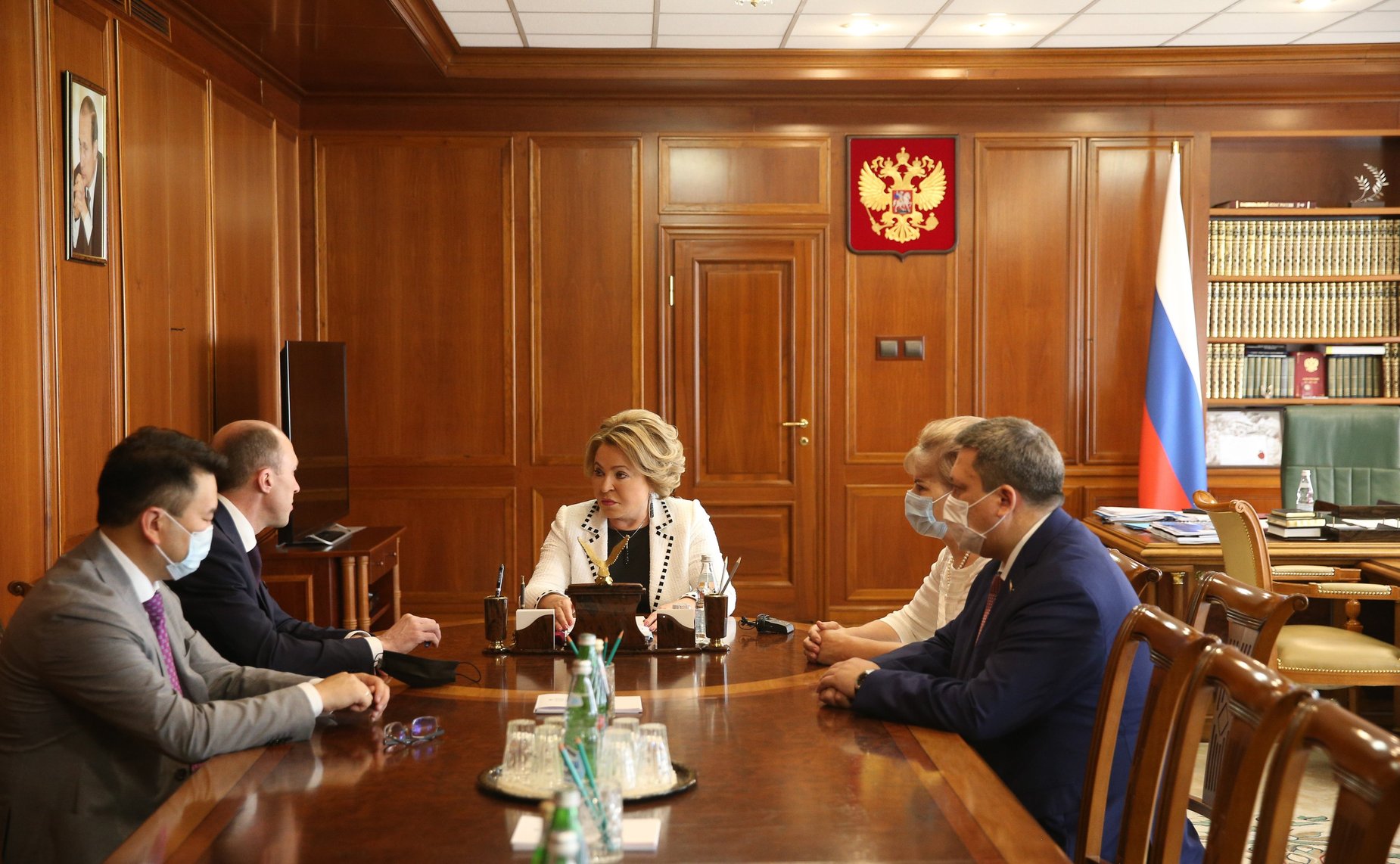 Встреча Председателя СФ Валентины Матвиенко с руководителями Республики Алтай