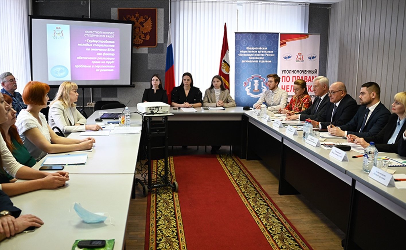 Ирина Кожанова приняла участие в работе жюри областного конкурса среди студентов и выпускников ВУЗов