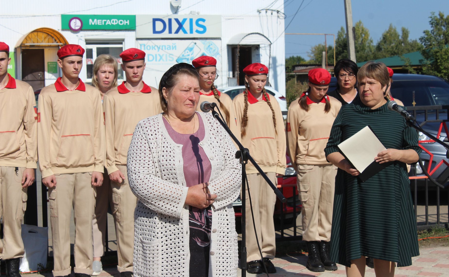 Открытие аллеи Славы Героев СВО