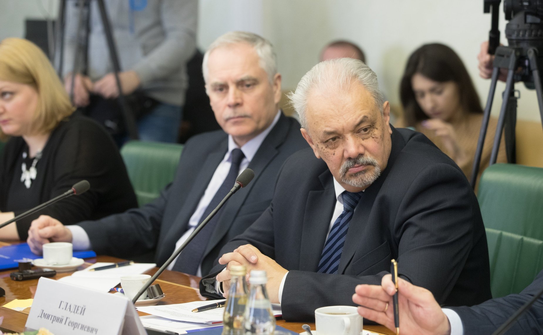 Встреча К. Косачева с наблюдателями от МПА СНГ