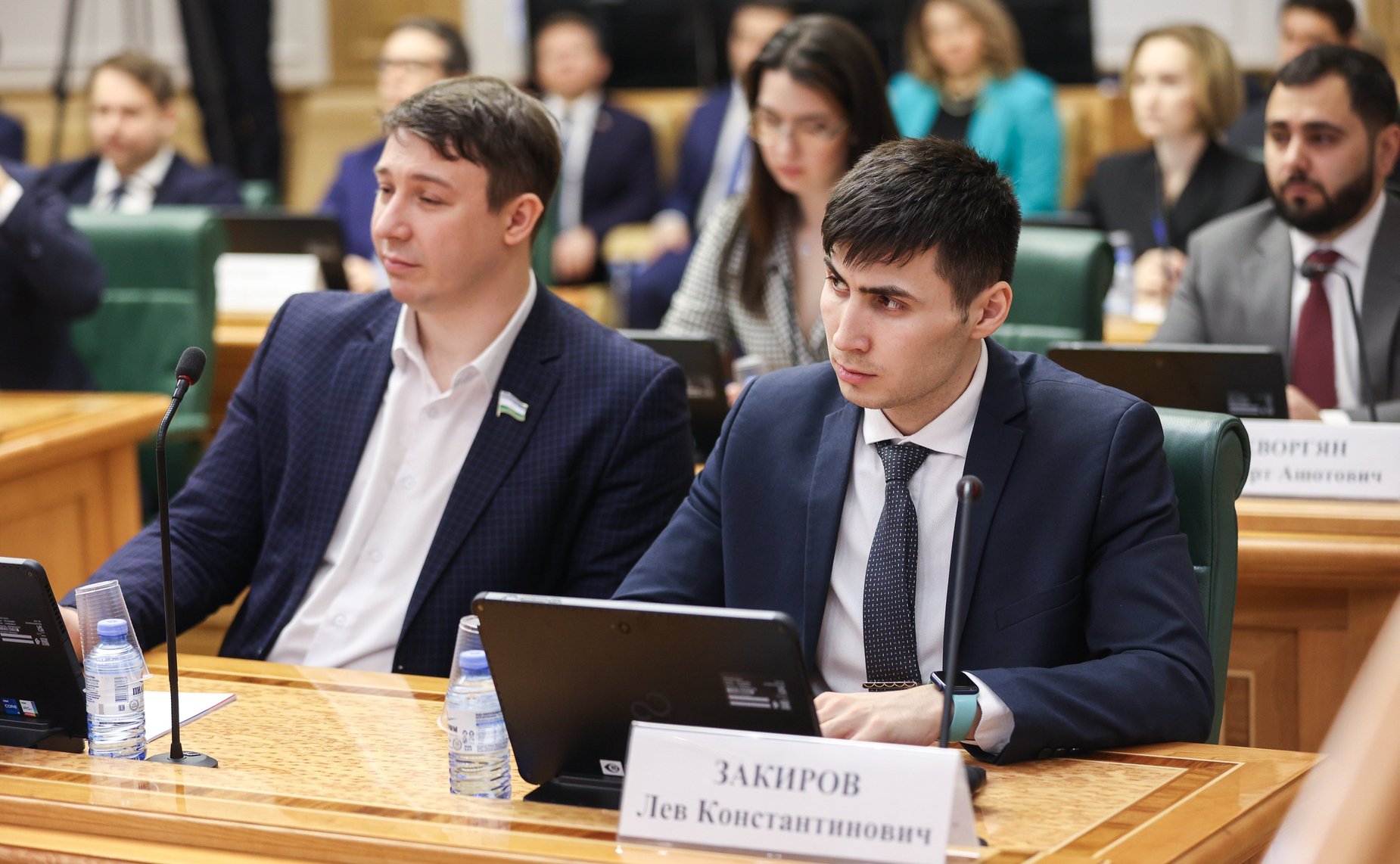 Встреча заместителя Председателя СФ Константина Косачева с членами Палаты молодых законодателей при СФ