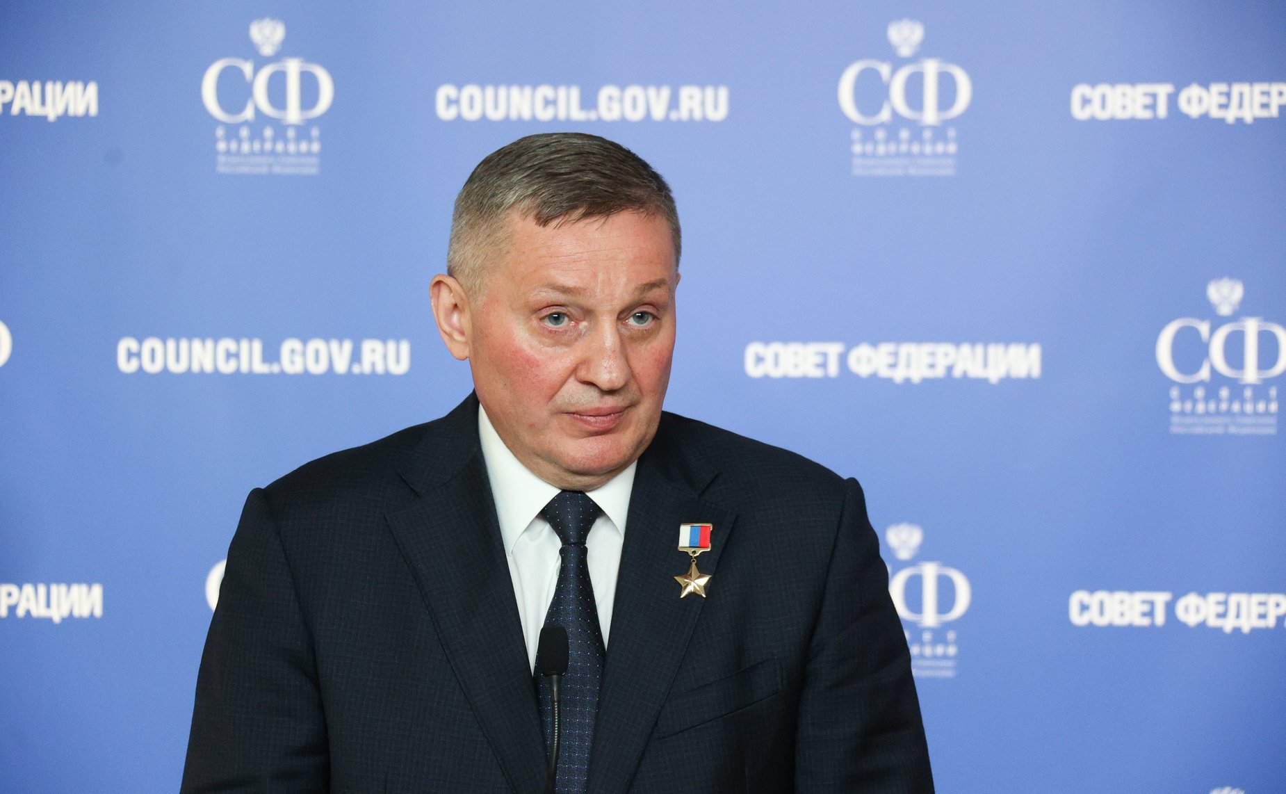 Пресс-подход Губернатора Волгоградской области Андрея Бочарова