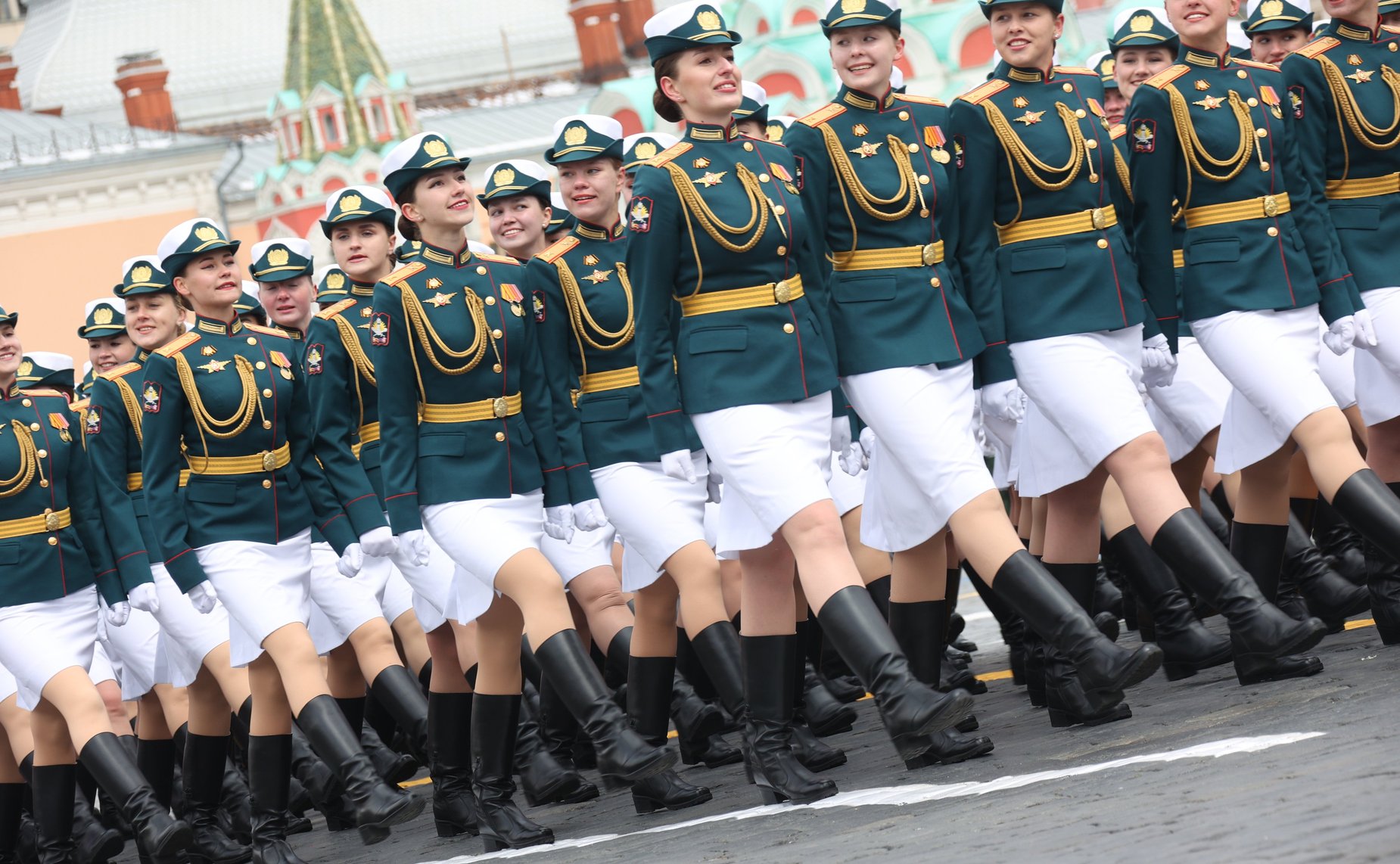 В ознаменование 79-й годовщины Победы в Великой Отечественной войне 1941–1945 годов в Москве состоялся военный парад