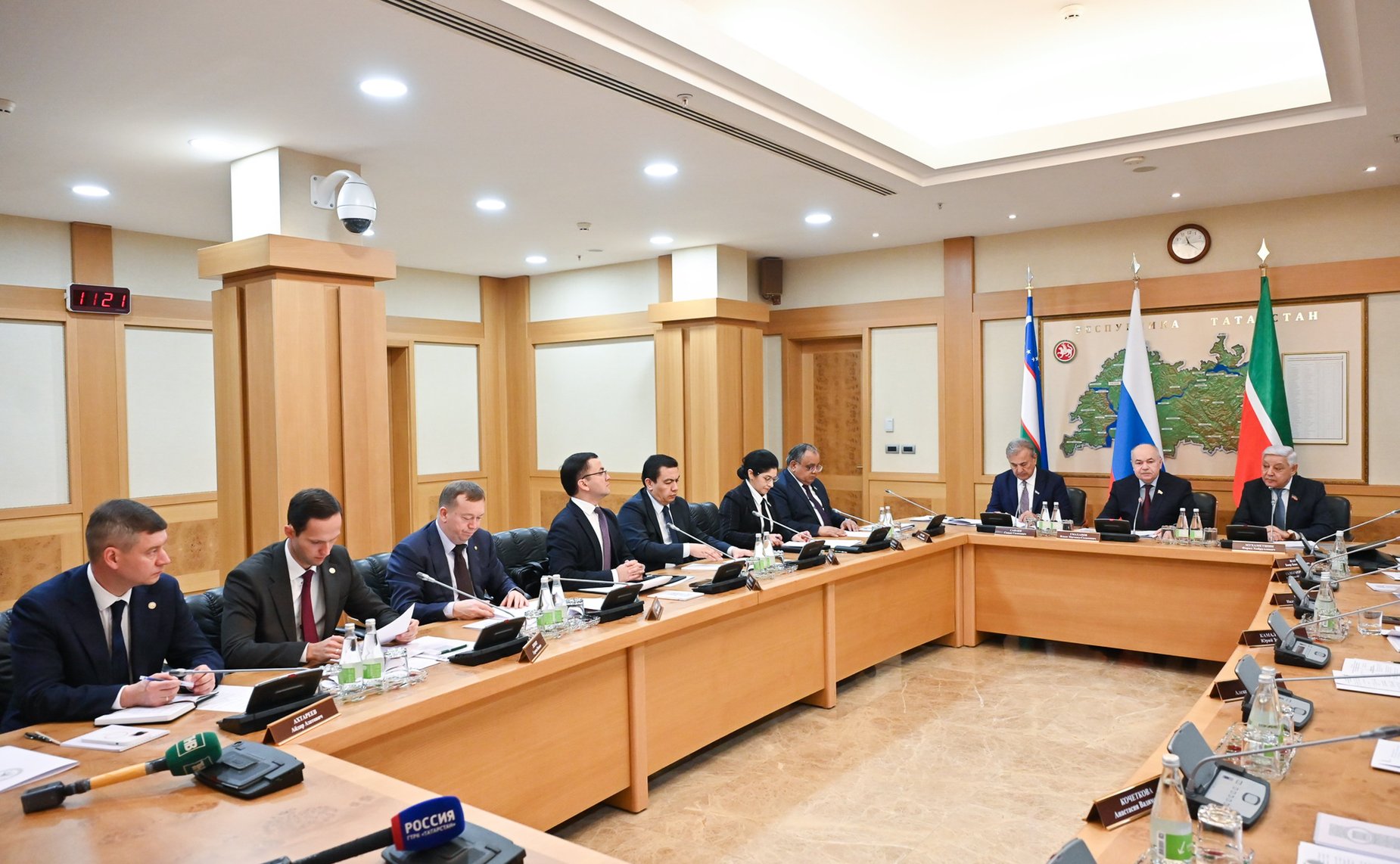 Десятое заседание Комиссии по сотрудничеству Совета Федерации и Сената Олий Мажлиса Республики Узбекистан