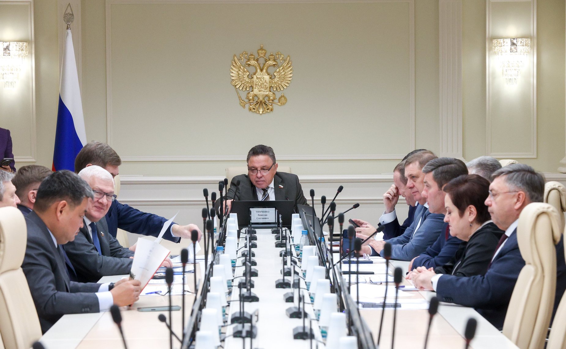 Заседание Комитета Совета Федерации по Регламенту и организации парламентской деятельности