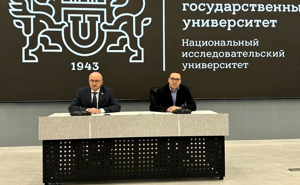 Олег Цепкин провел открытый диалог с сотрудниками ЮУрГУ