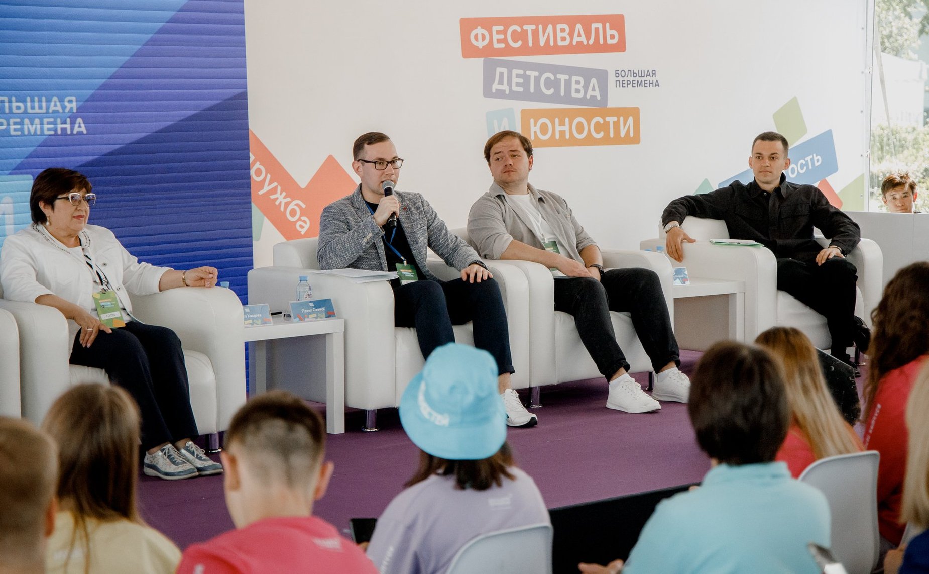 Ольга Хохлова приняла участие в Фестивале детства и юности «Большая перемена» на ВДНХ