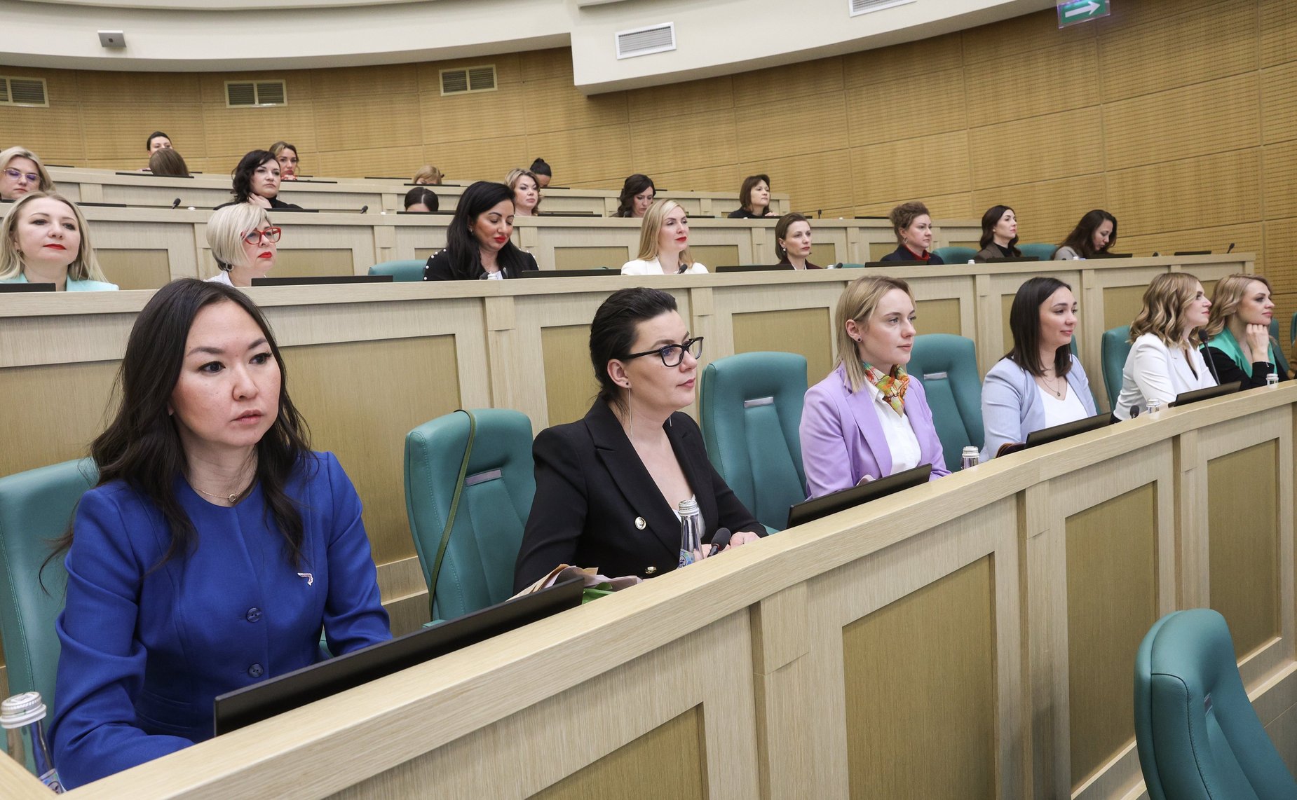Встреча Председателя Совета Федерации Валентины Матвиенко с женщинами-предпринимателями «Голос женского бизнеса»
