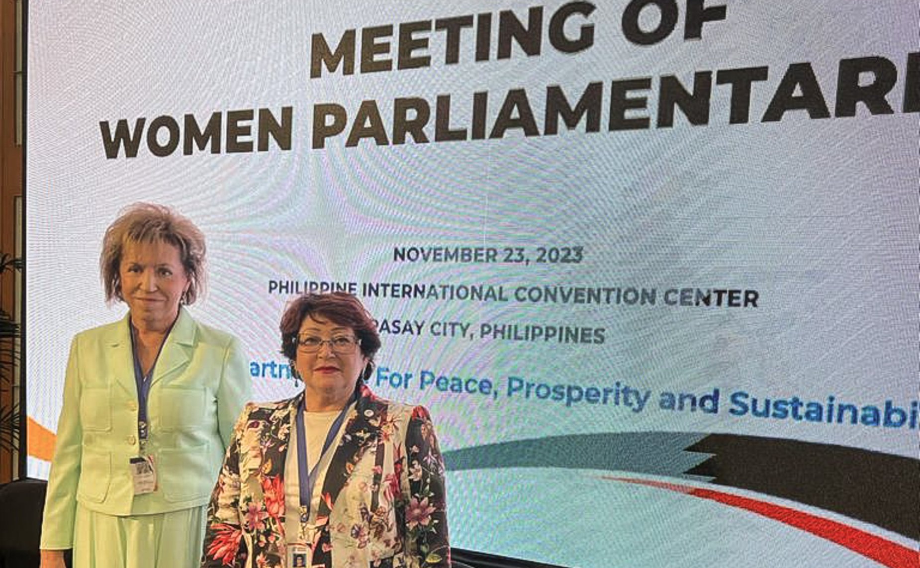 Людмила Талабаева и Людмила Скаковская выступили на встрече женщин-парламентариев в рамках 31-й сессии АТПФ