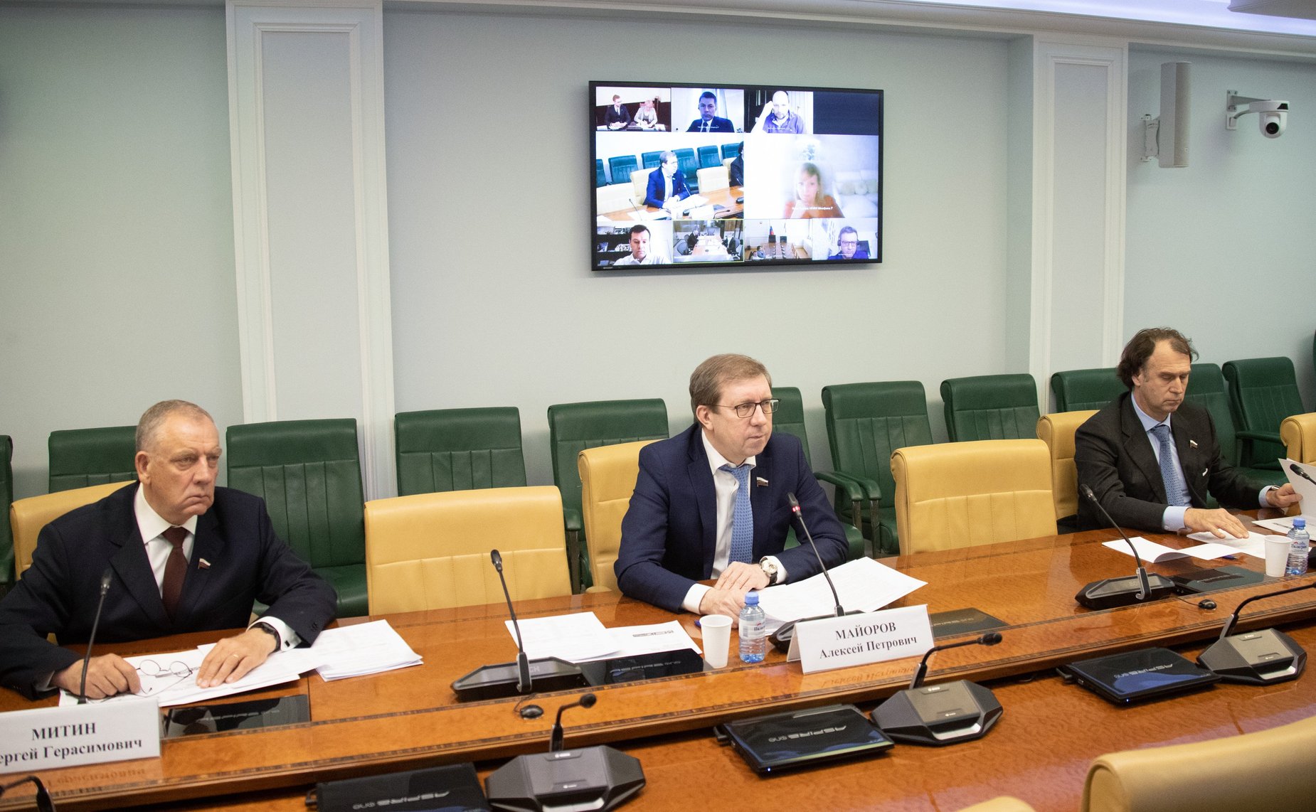 Совещание «О ходе проведения эксперимента по маркировке средствами идентификации упакованной воды»