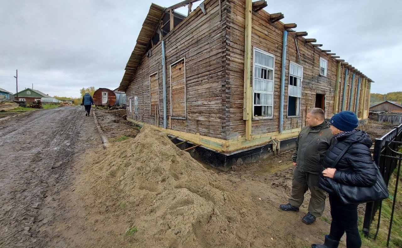 Денис Гусев совершил рабочую поездку в муниципальное образование «Пустозерский сельсовет» Заполярного района