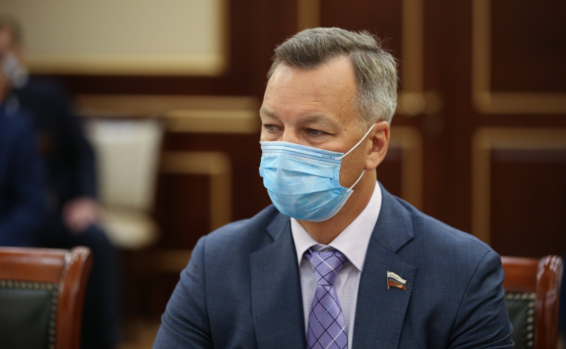 Встреча Председателя СФ Валентины Матвиенко с Председателем Мажилиса Парламента Казахстана Нурланом Нигматулиным