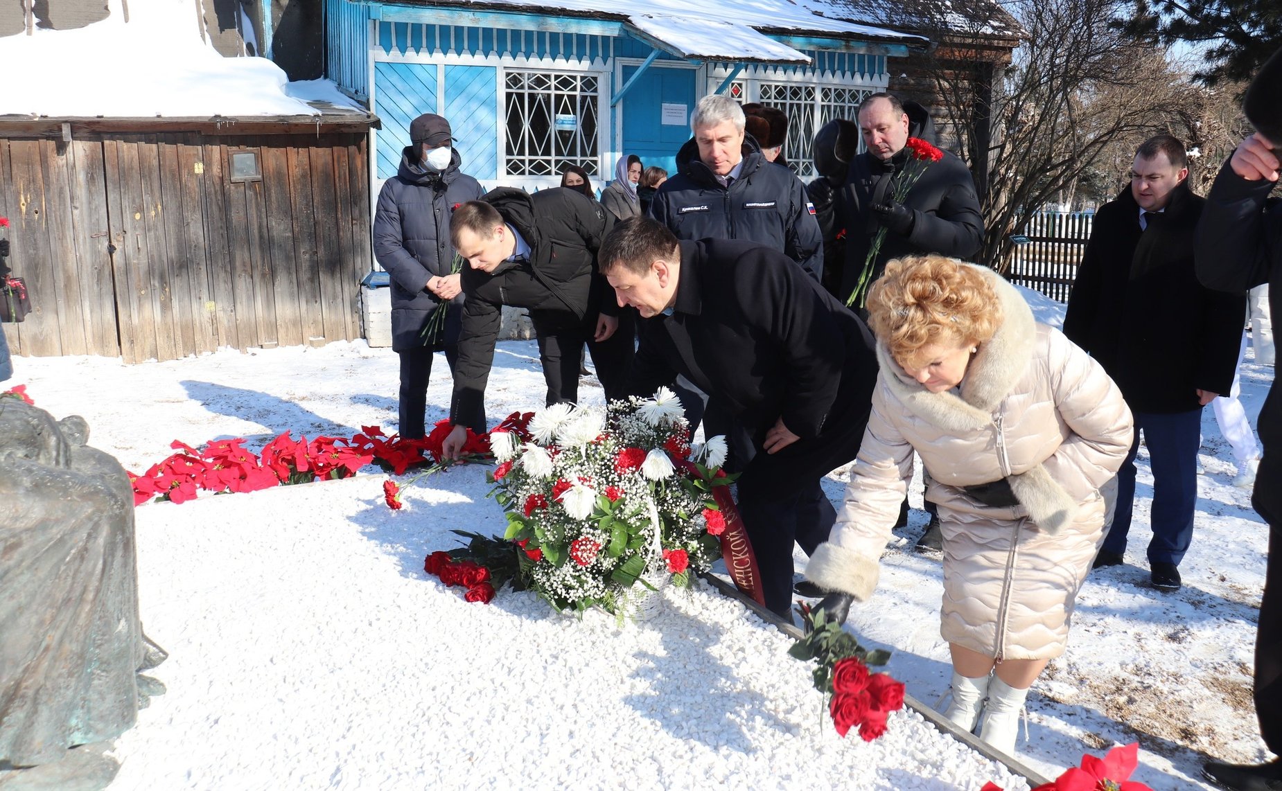 Нина Куликовских приняла участие в мероприятиях, посвященных 87-й годовщине со дня рождения первого космонавта планеты Ю. Гагарина