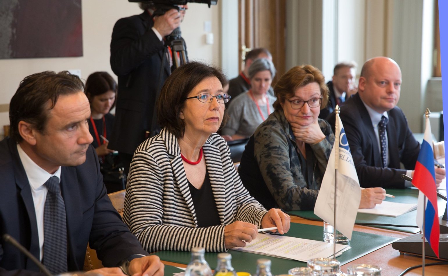 Встреча российской делегации с главой ПА ОБСЕ К. Муттонен