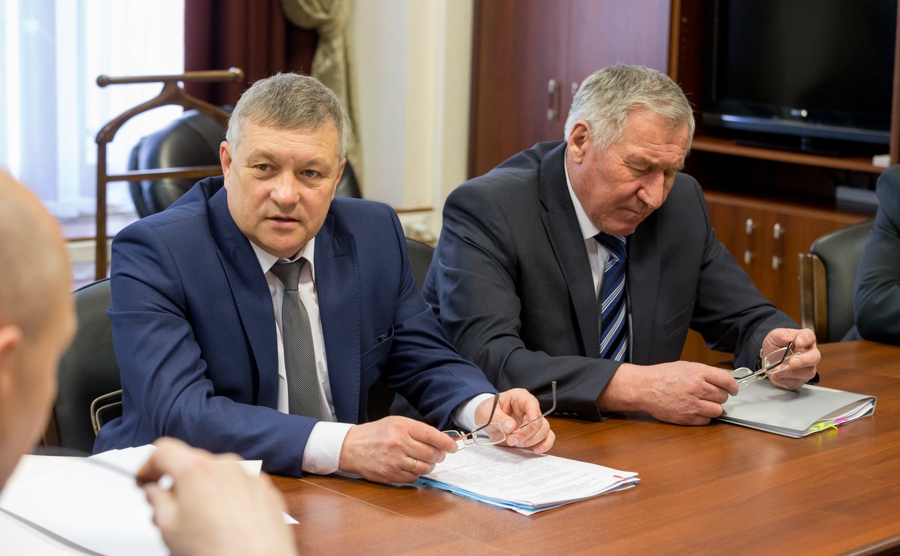 Встреча М. Щетинина с представителями Забайкальского края