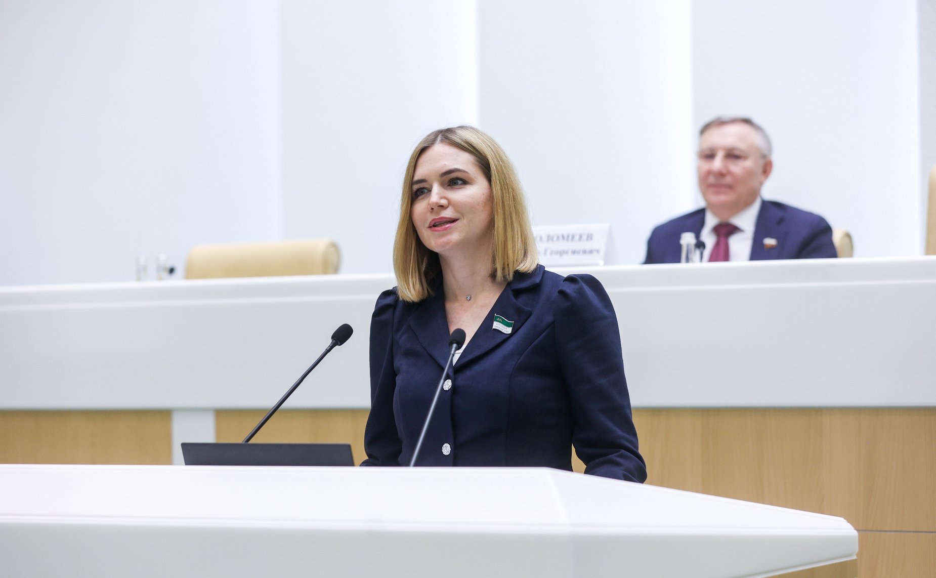 Заседание Палаты молодых законодателей при Совете Федерации