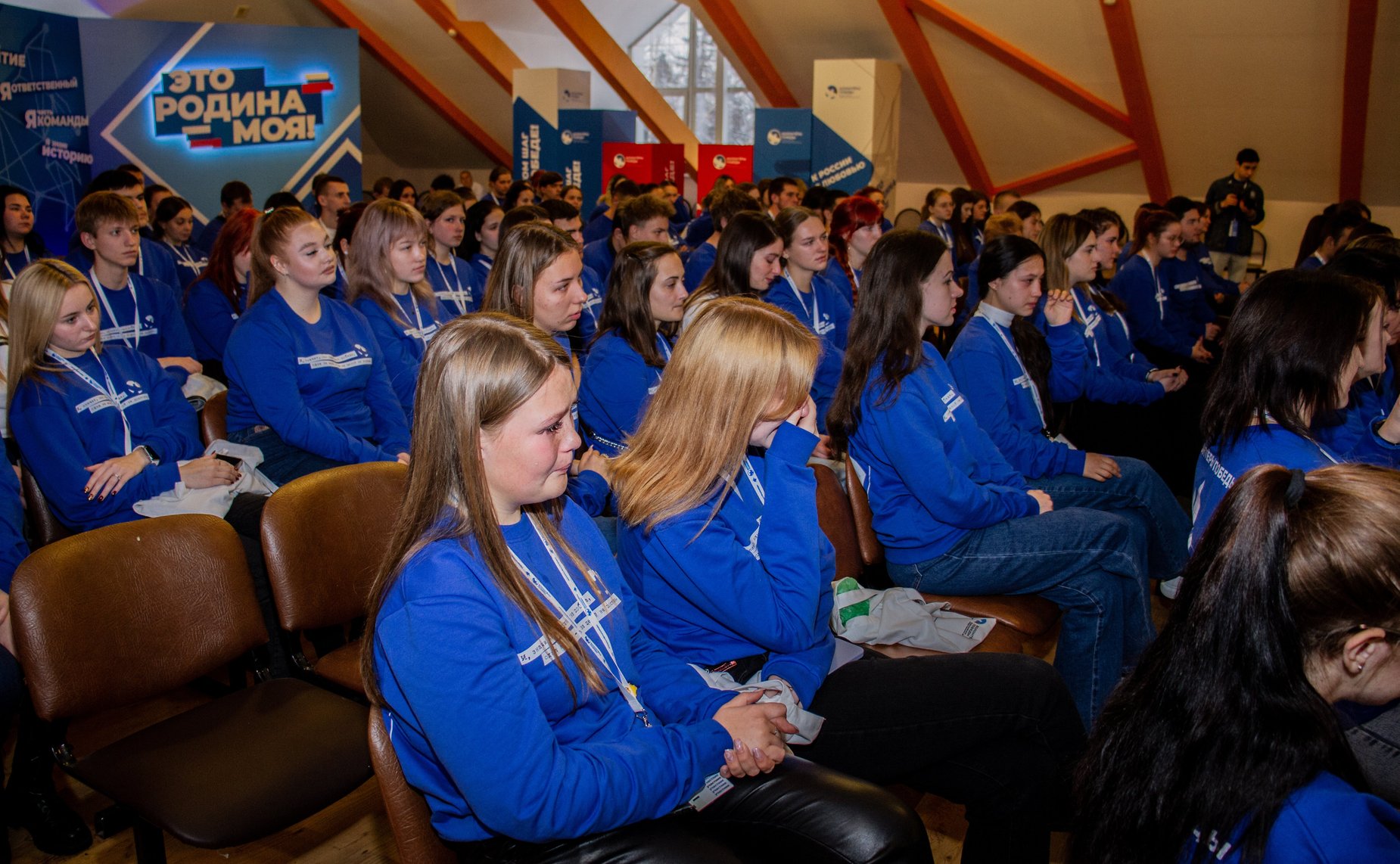 Виктор Шептий выступил на панельной дискуссии «На защите Родины» слёта Волонтёров Победы новых субъектов «Это родина моя!»