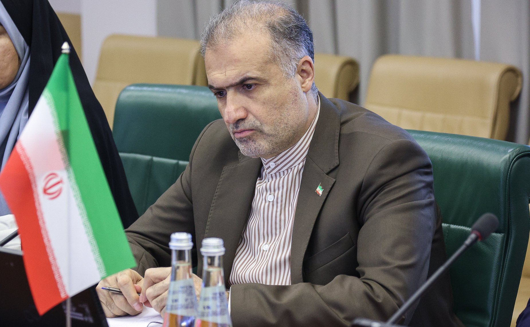 Встреча заместителя Председателя СФ Константина Косачева с председателем Комиссии по национальной безопасности и внешней политике Собрания Исламского Совета Исламской Республики Иран