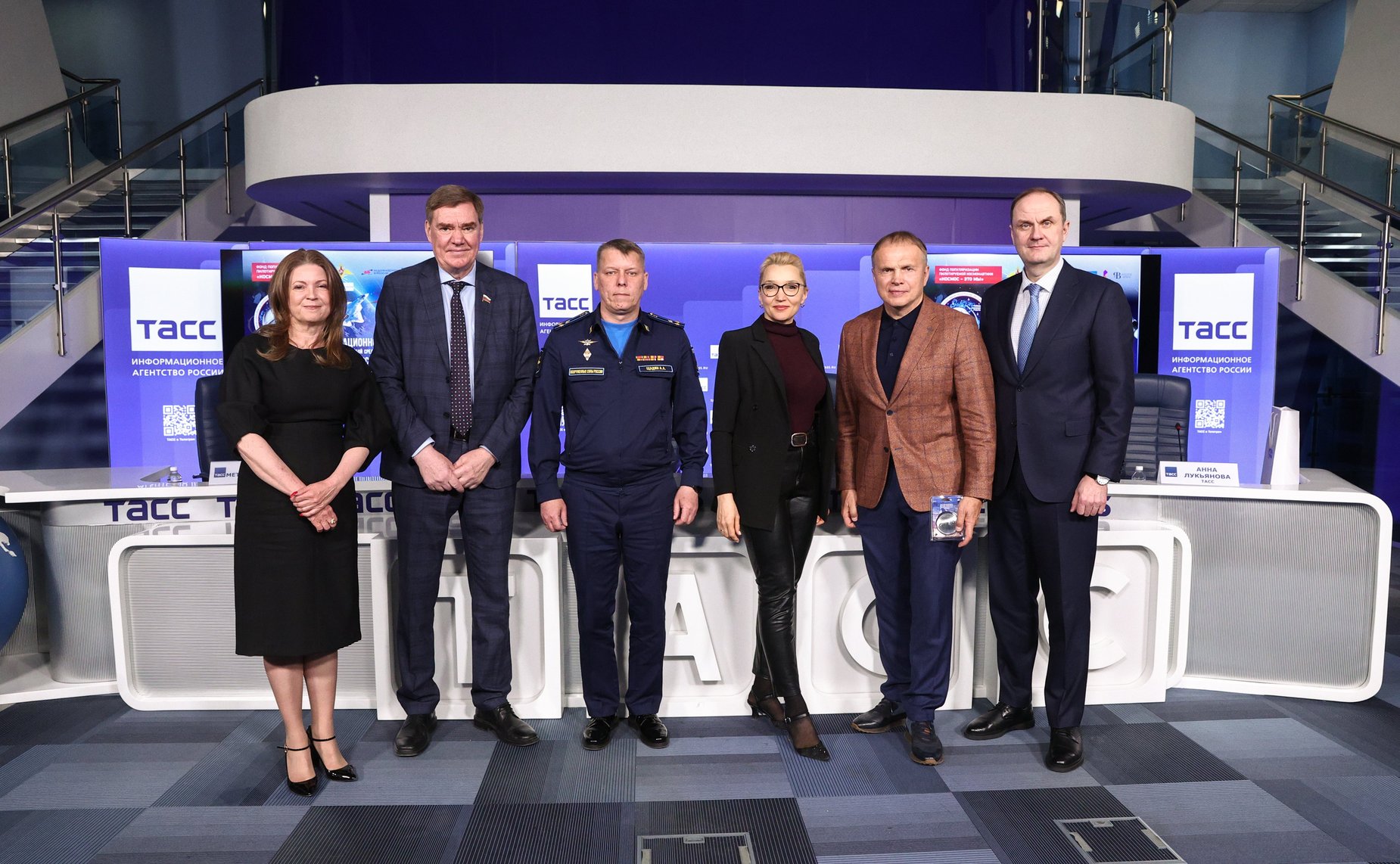 Пресс-конференция, посвященная подведению итогов V Авиационного-космического кубка по хоккею с шайбой имени Героя России, заслуженного летчика-испытателя РФ Сергея Богдана