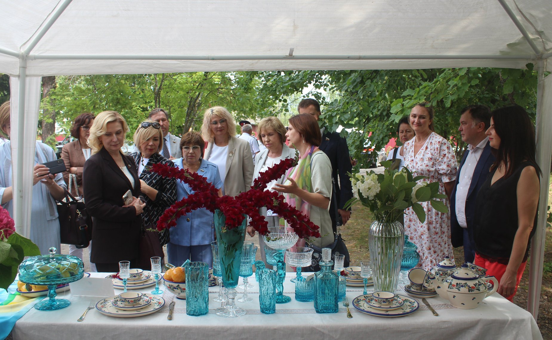 12 июля 2022 года. Выездное заседание Временной комиссии СФ по сохранению и развитию народных художественных промыслов в РФ