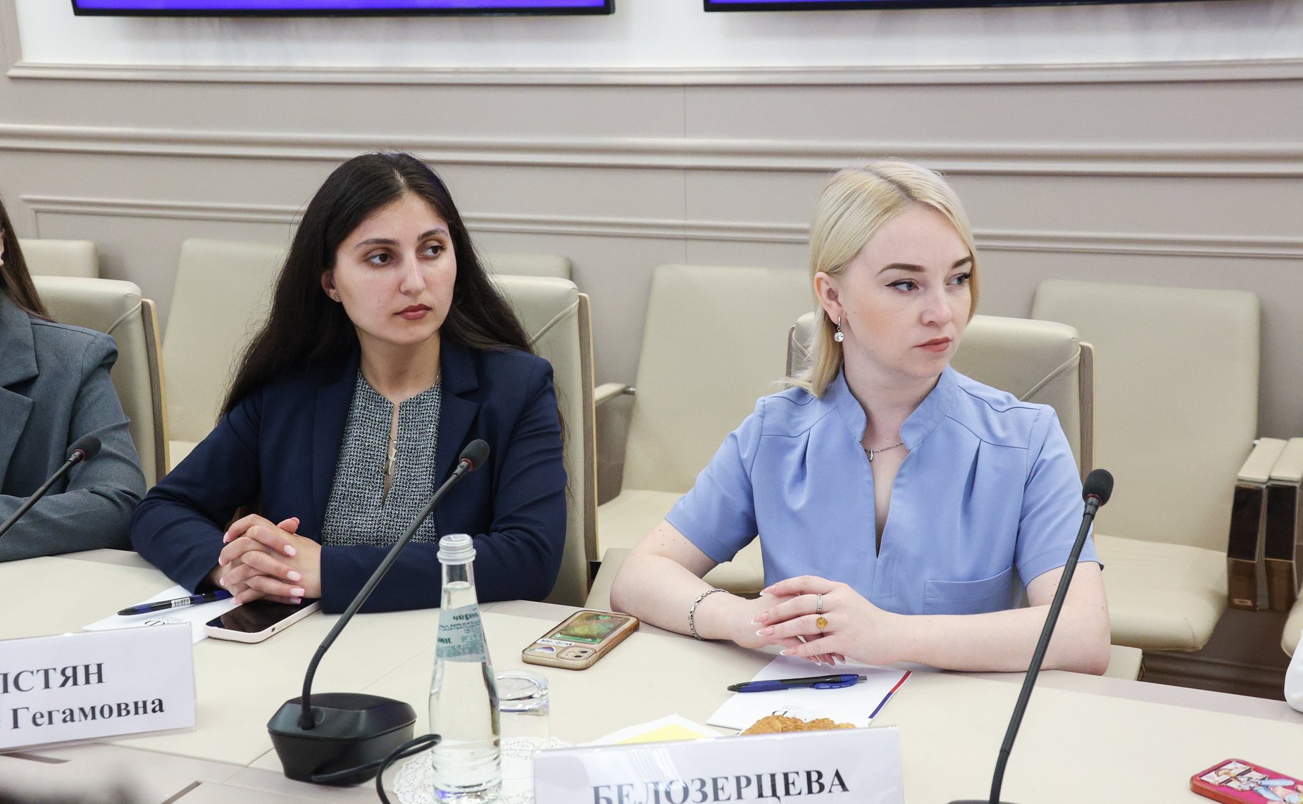 Встреча заместителя Председателя Совета Федерации Юрия Воробьева с членами Дискуссионного клуба Молодежного парламента Законодательного Собрания Вологодской области
