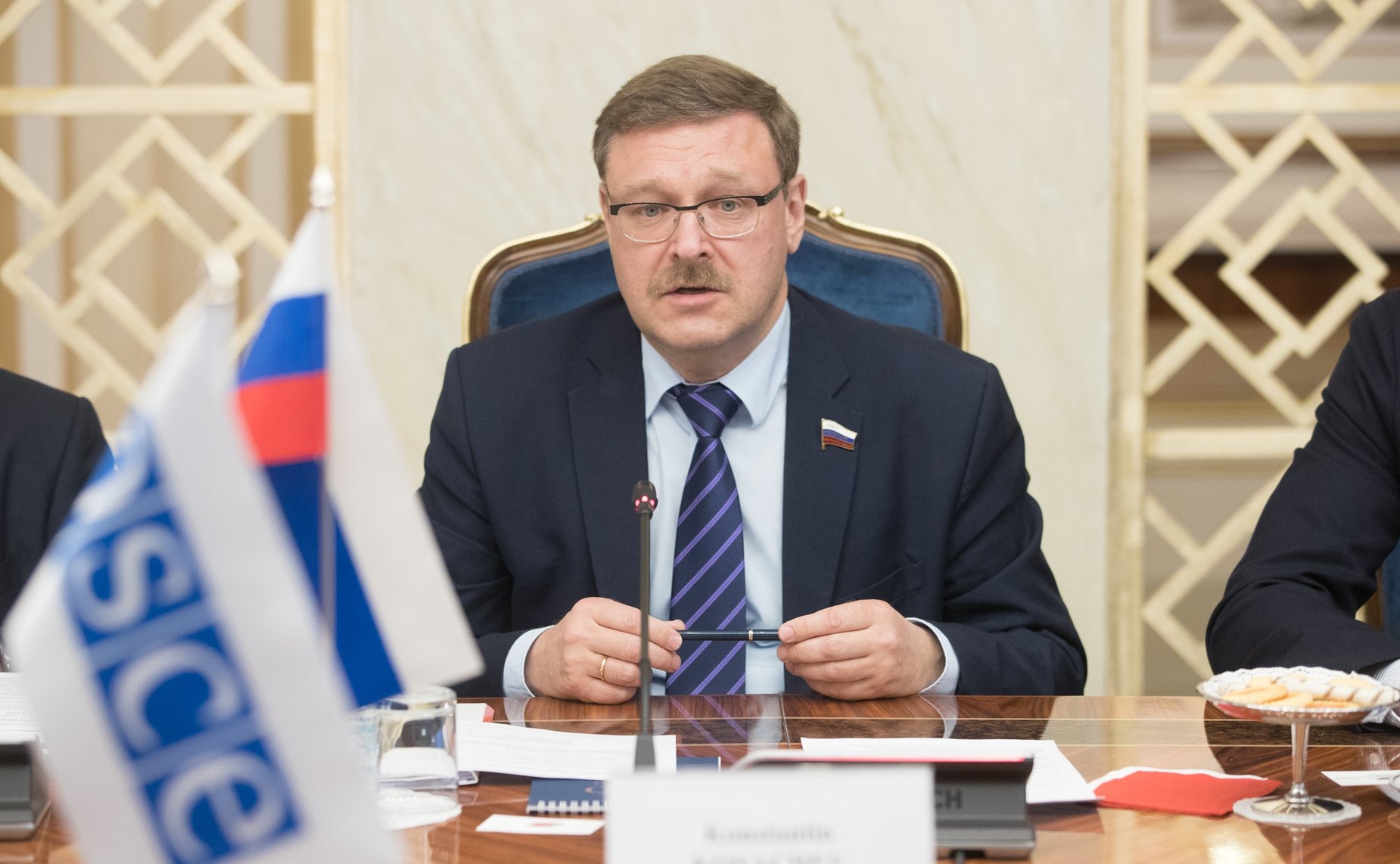 Председатель Комитета СФ по международным делам Константин Косачев