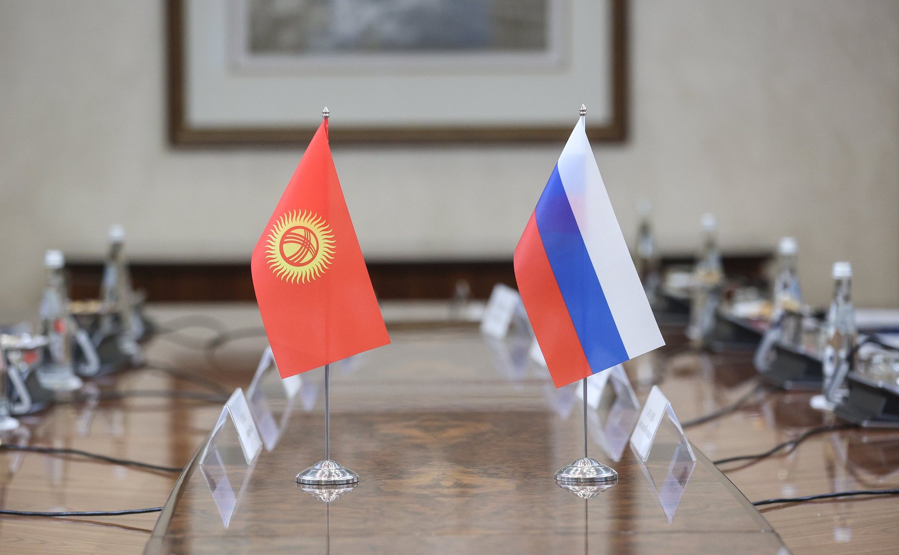 Валентина Матвиенко встретилась с Председателем Жогорку Кенеша Киргизской Республики Нурланбеком Шакиевым