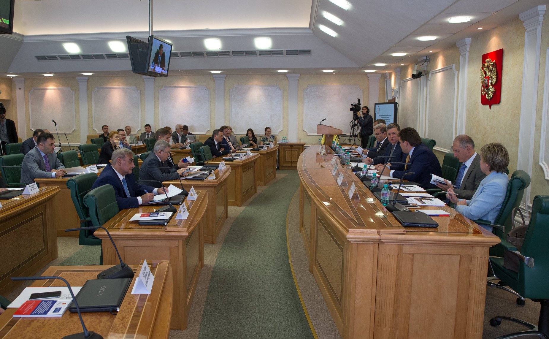 Заседание Межрегионального банковского совета при Совете Федерации