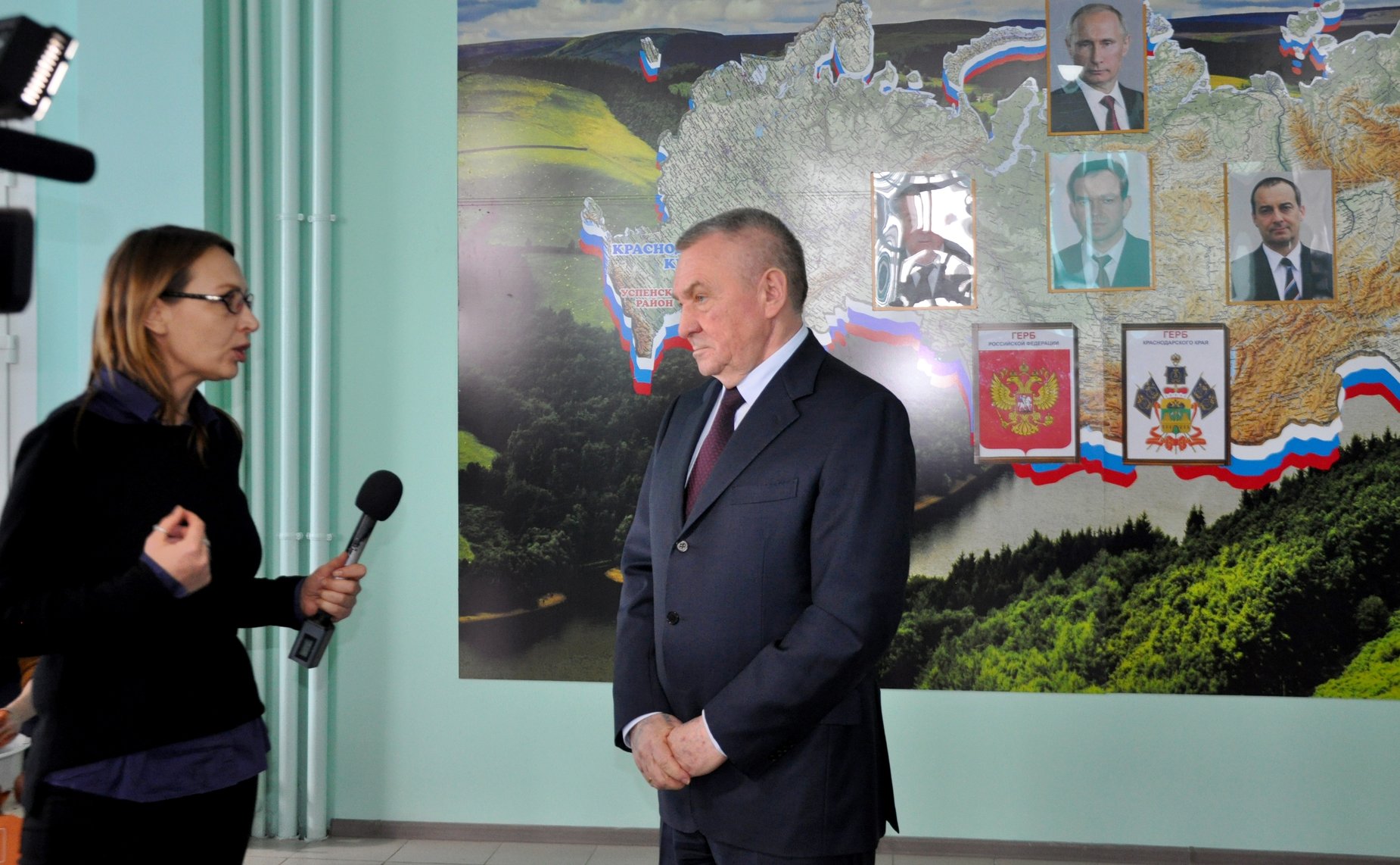 Выездное заседание ректората Кубанского государственного аграрного университета