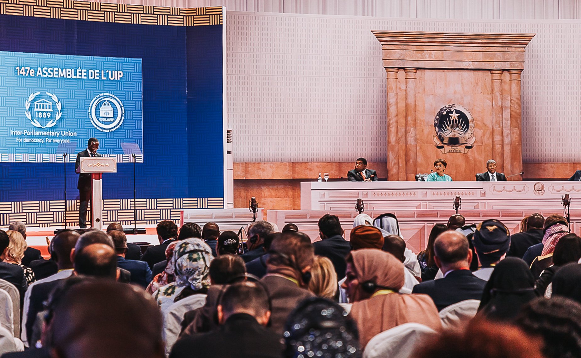 Инна Святенко в рамках 147-й Ассамблеи Межпарламентского союза приняла участие в тематической дискуссии «Женщины в политике: Продолжать действовать или уходить из политики?»