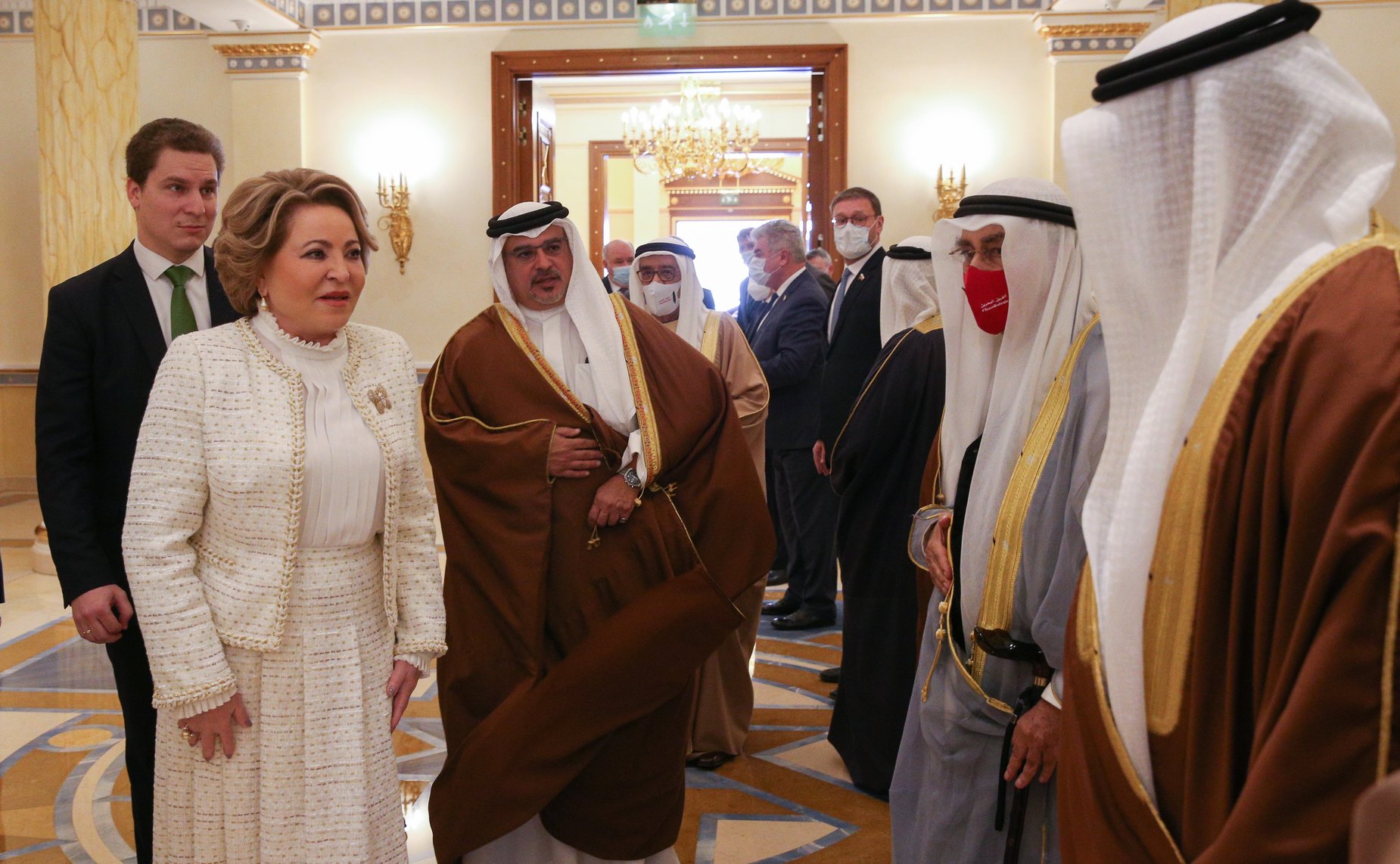 Встреча Председателя Совета Федерации Валентины Матвиенко с наследным принцем Королевства Бахрейн, Председателем Совета министров Королевства Бахрейн Сальманом Бен Хамадом Аль Халифой