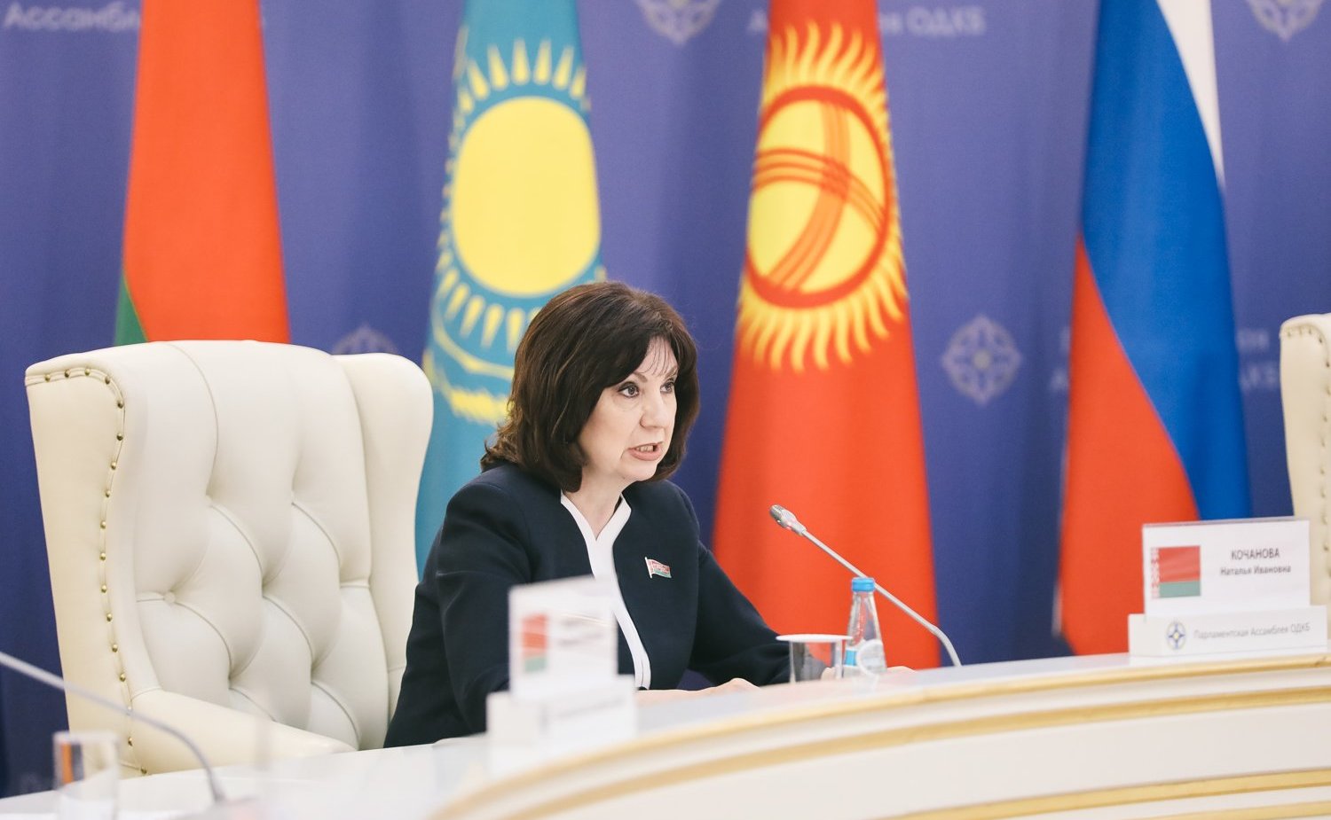 Юрий Воробьев принял участие в выездном заседании Совета ПА ОДКБ в Минске