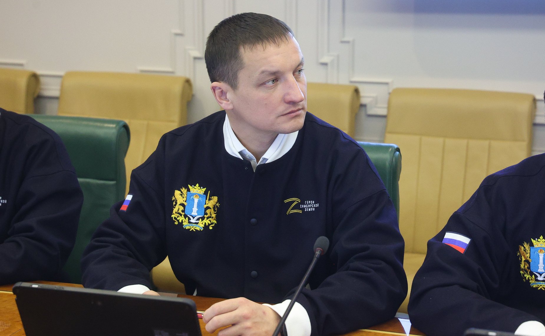 Встреча сенаторов Сергея Рябухина и Алексея Кондратьева с участниками программы «Герои Симбирской земли»