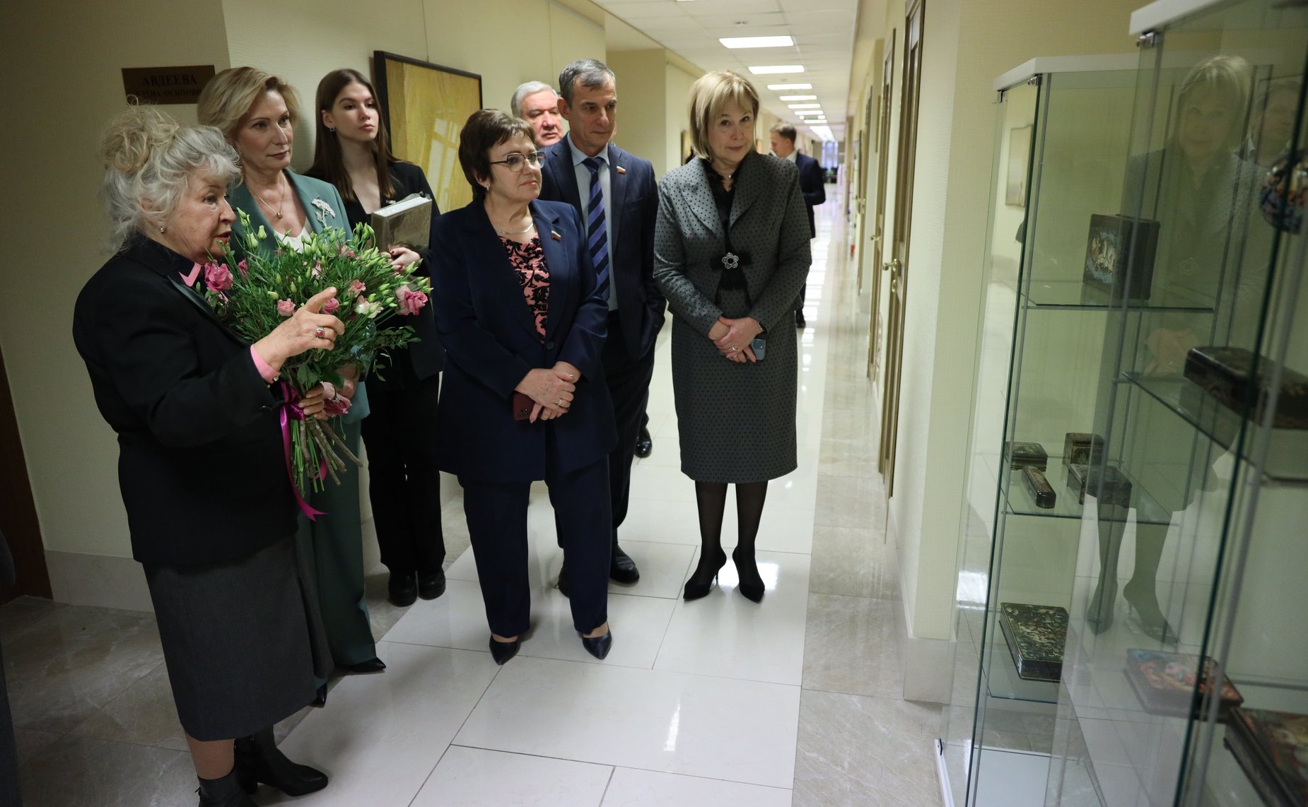 Торжественное открытие в Совете Федерации выставки «Ивановская земля. Край талантов»