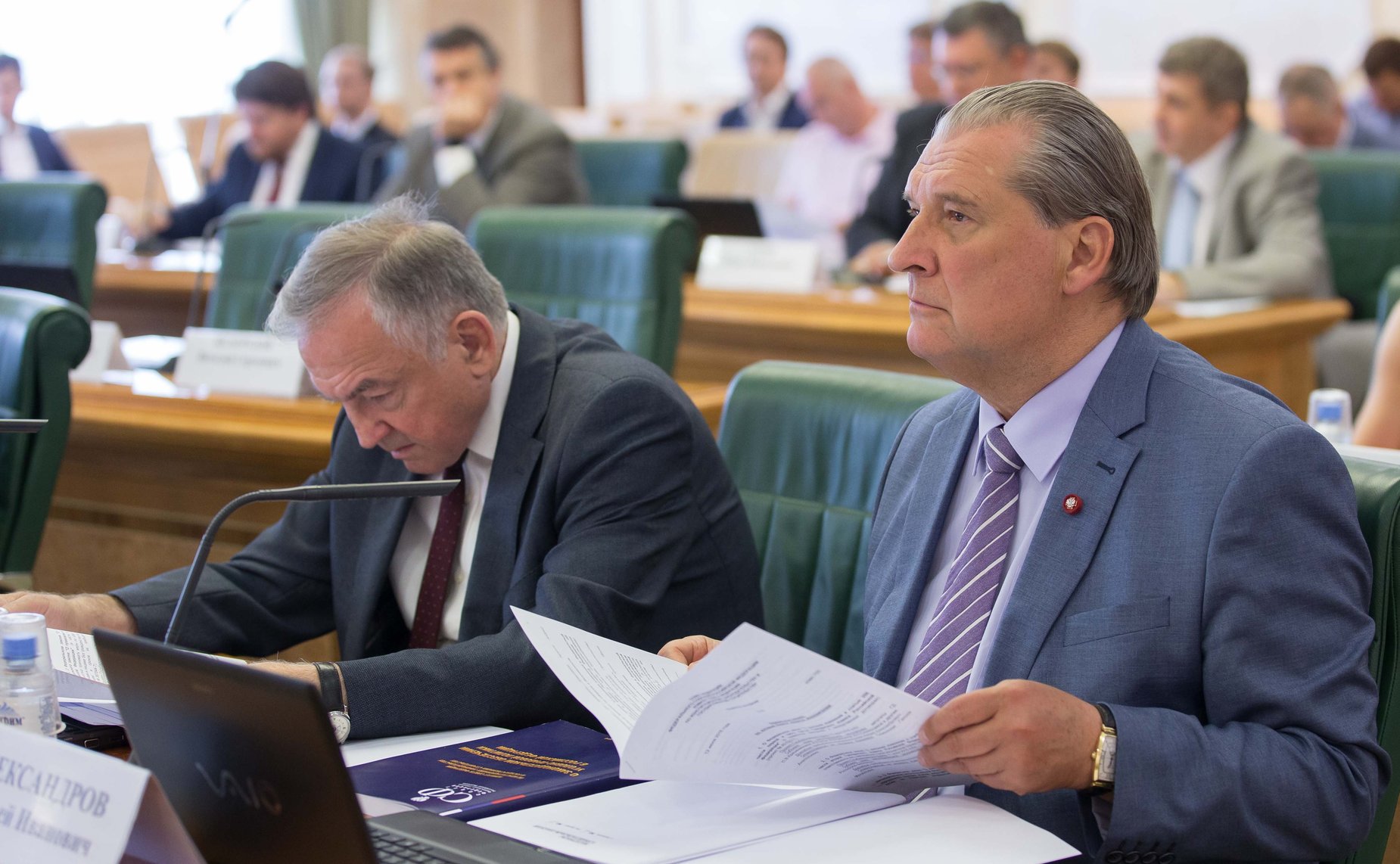 Ю. Бирюков и А. Александров