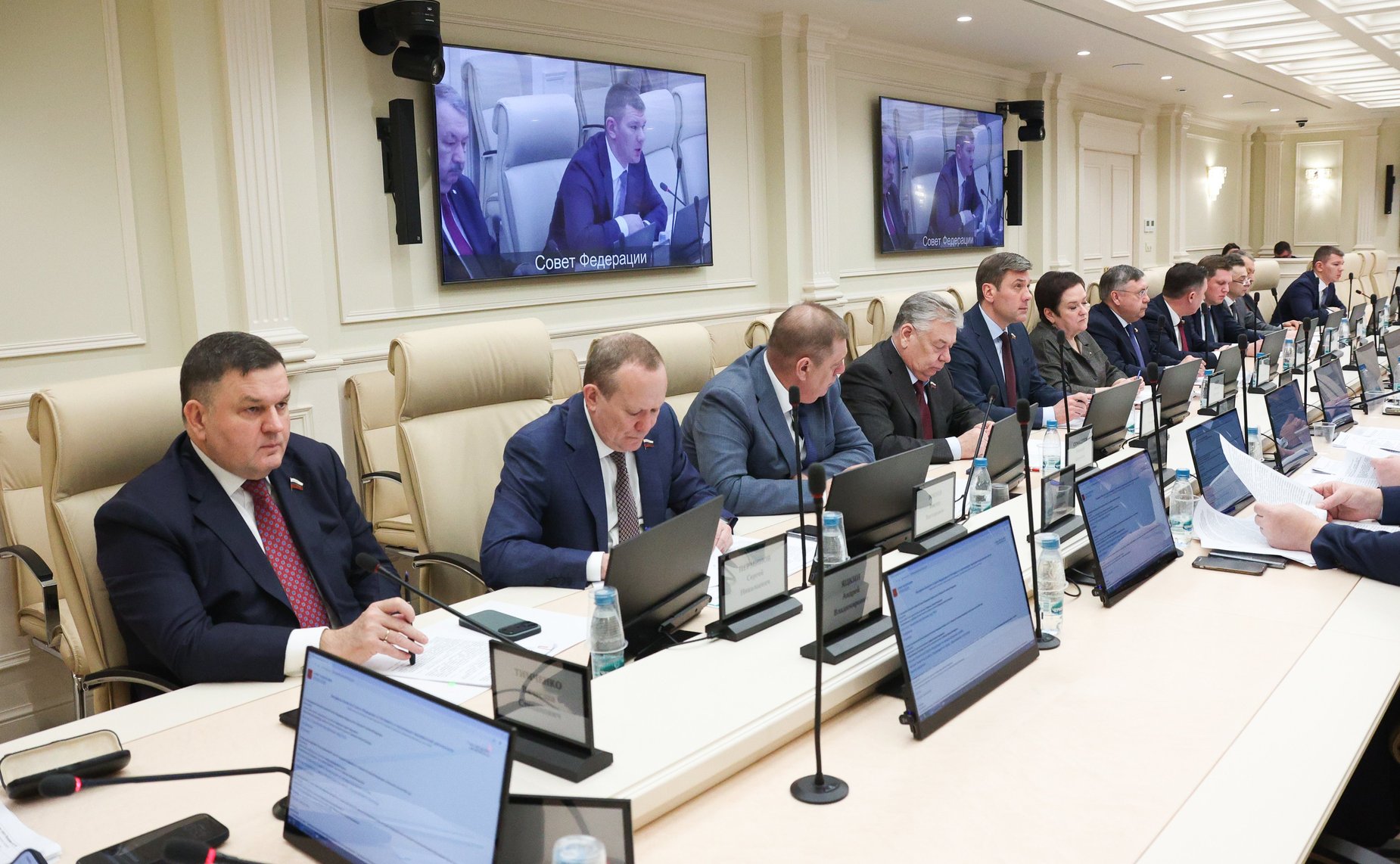 Заседание Комитета Совета Федерации по Регламенту и организации парламентской деятельности