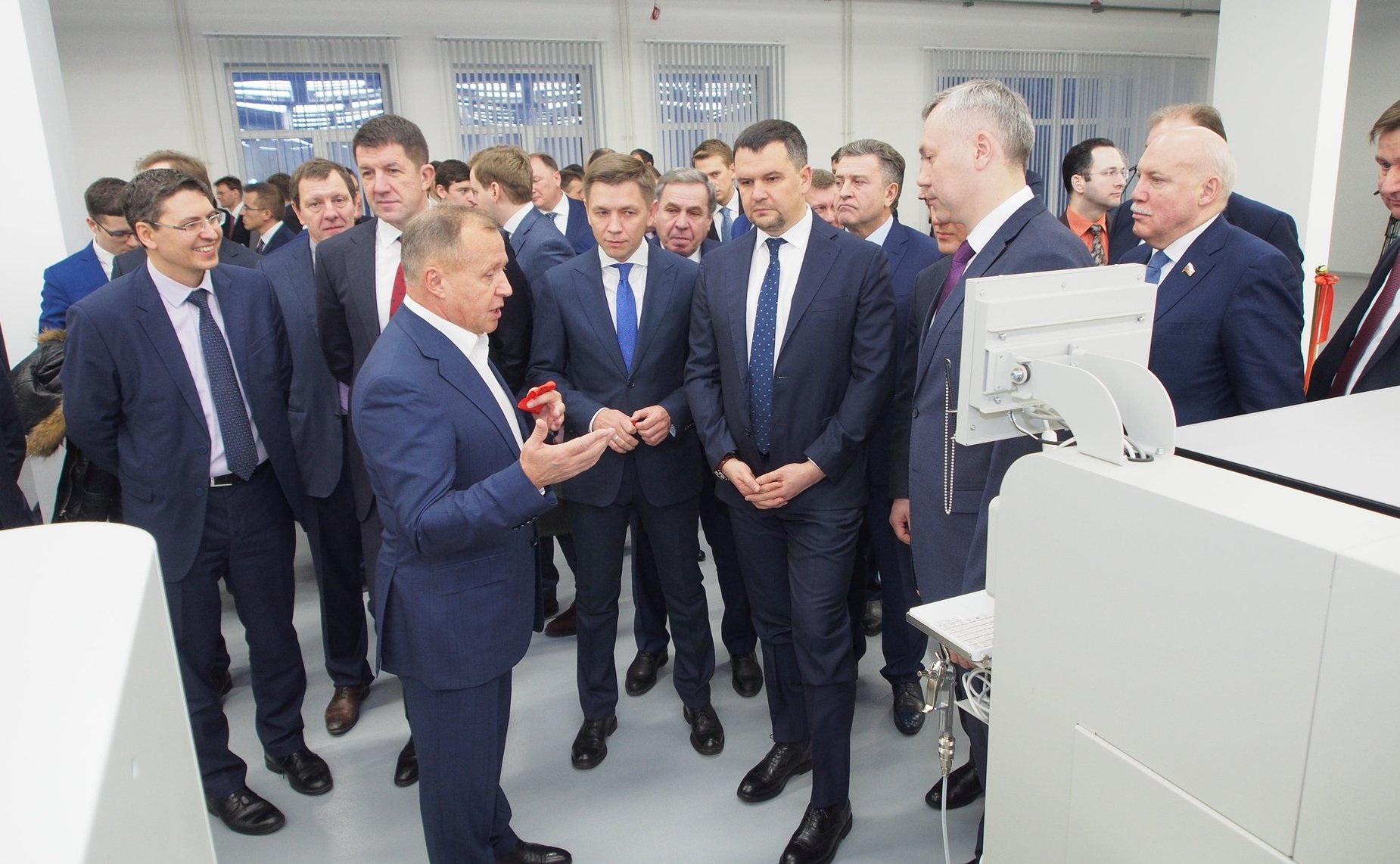 Открытие 2-й очереди предприятия «Элтекс»