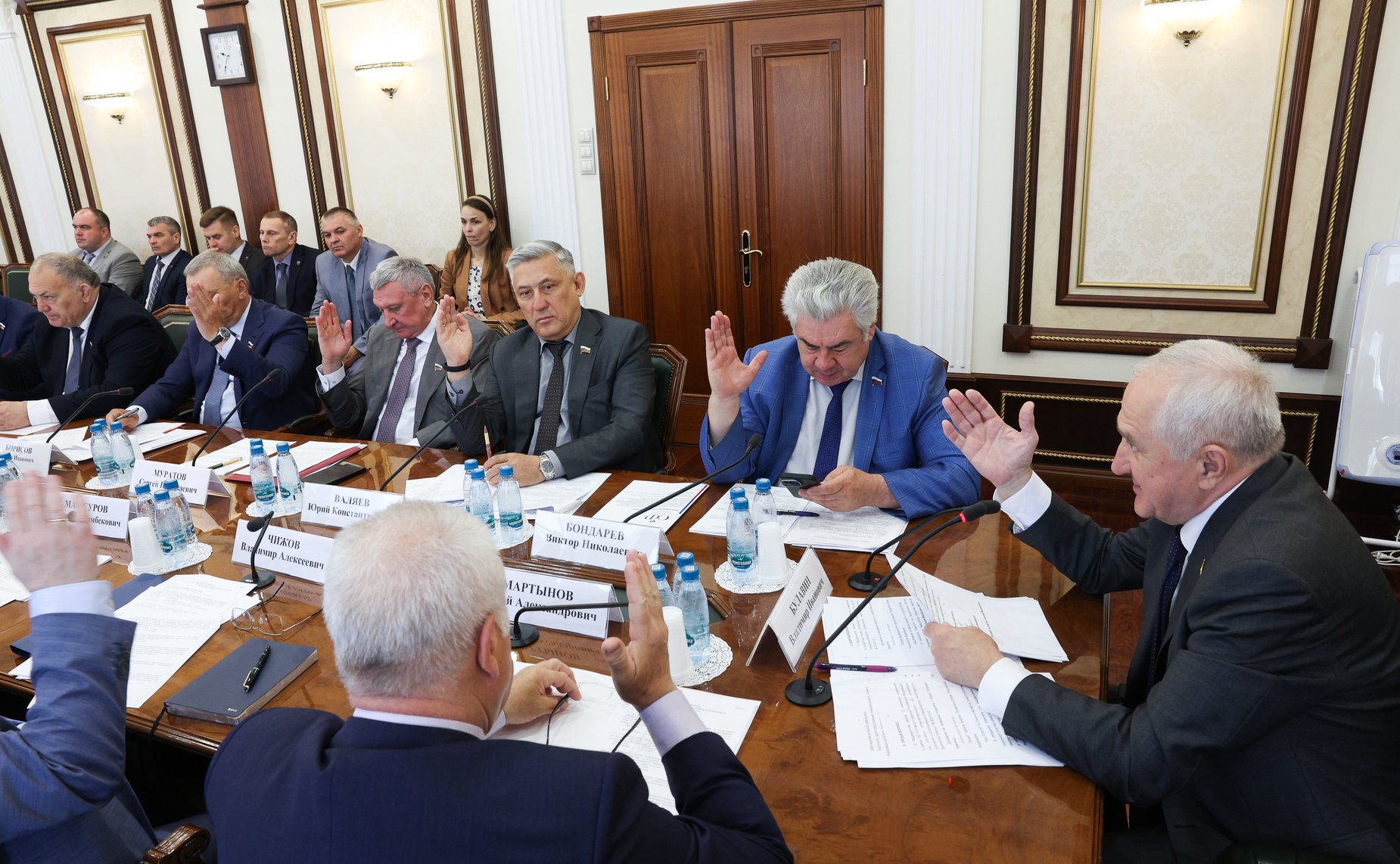 Заседание Комитета Совета Федерации по обороне и безопасности