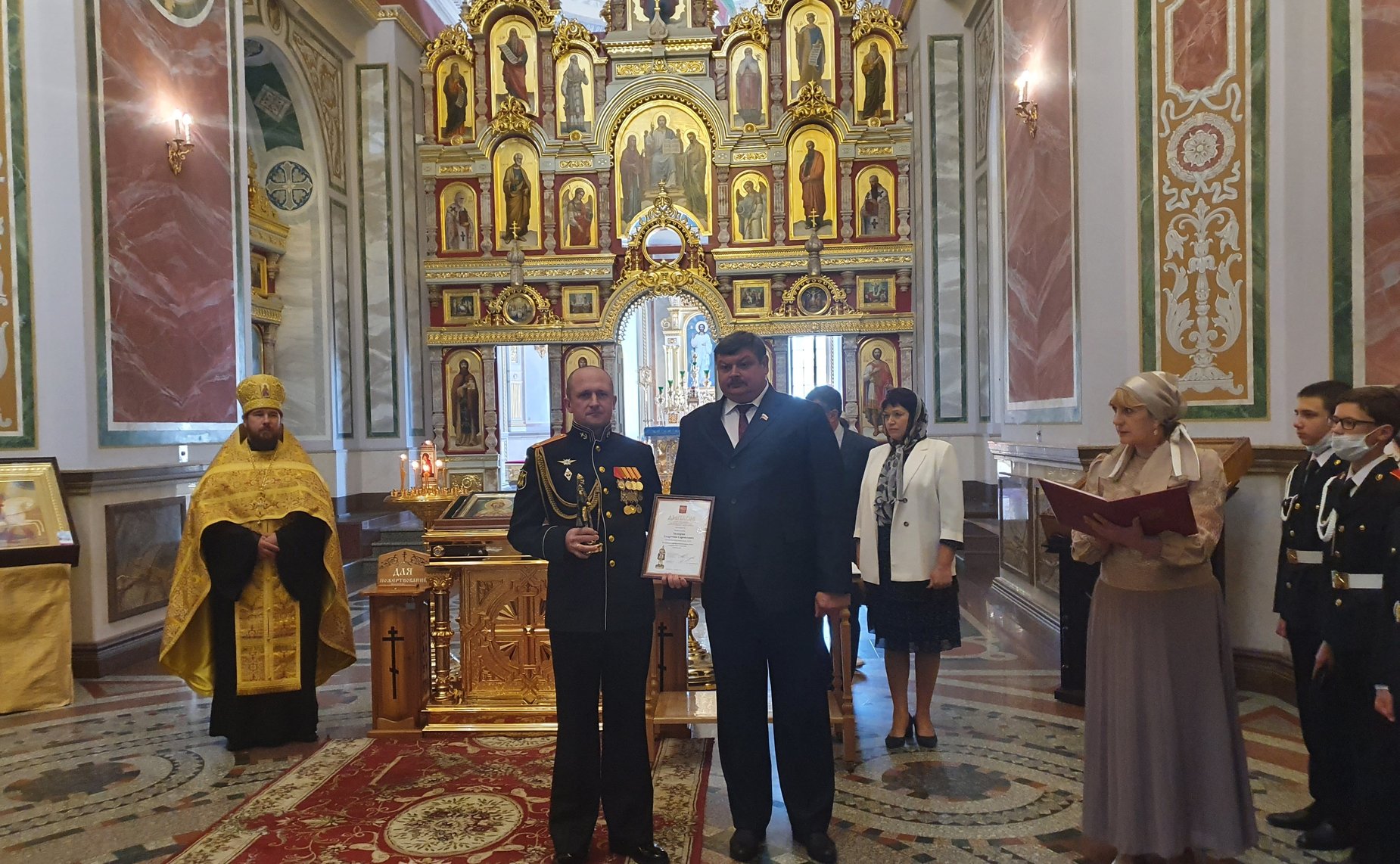 Сергей Колбин принял участие во всероссийской общественно-патриотической акции «Есть такая профессия – Родину защищать», приуроченной к 800-летию Святого Благоверного князя Александра Невского