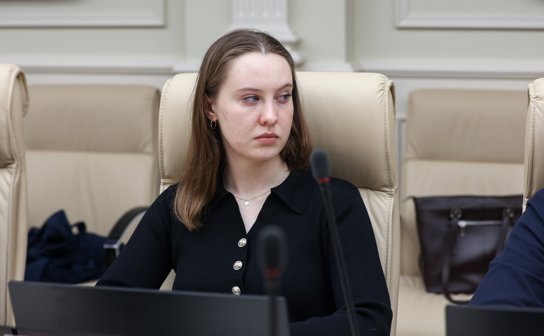 Встреча председателя Комитета Совета Федерации по международным делам Григория Карасина со студентами юридического факультета МГУ им. Ломоносова