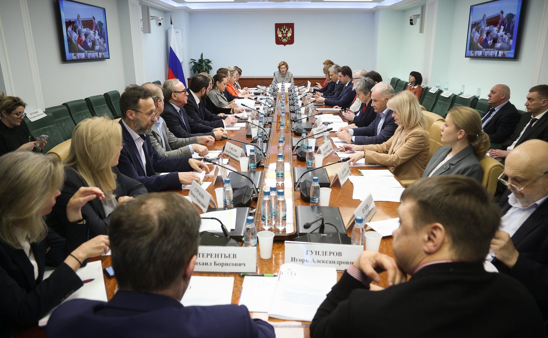 Заседание Совета по делам инвалидов при Совете Федерации Федерального Собрания Российской Федерации